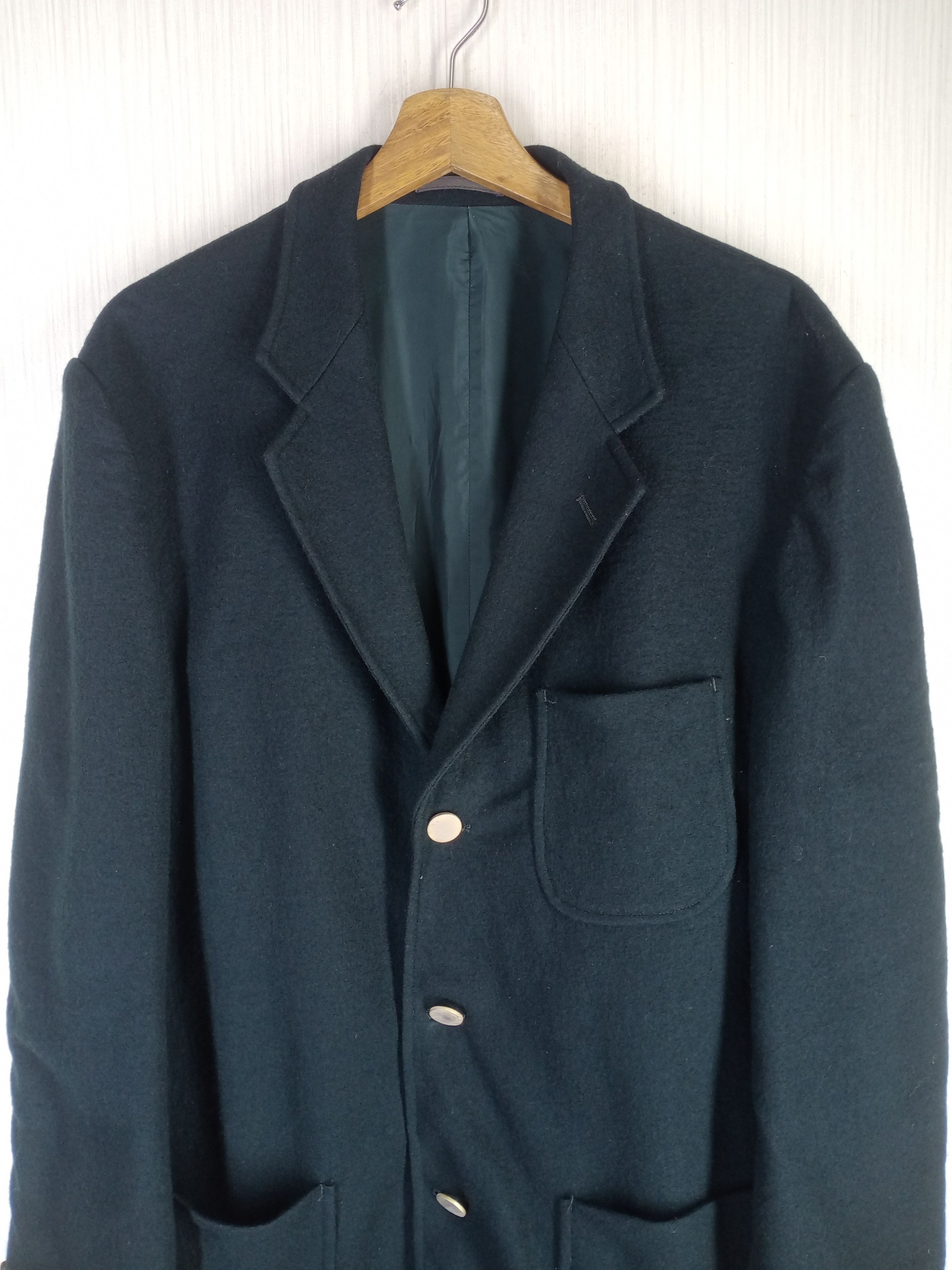 Comme des Garcons Homme Rare Comme Des Garcons Homme Surface Wool Laine Blazer Size US M / EU 48-50 / 2 - 3 Thumbnail