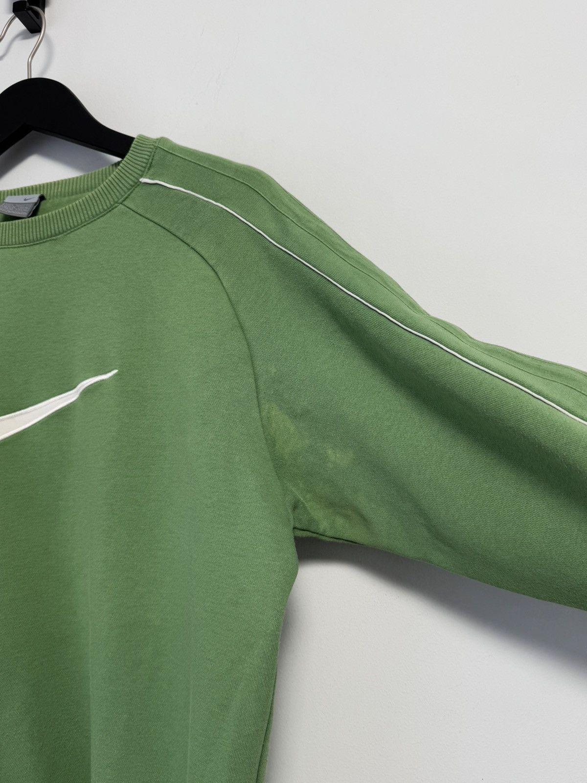 Vintage Nike Vintage Sweatshirt 90’s Big Swoosh Y2K style Size US S / EU 44-46 / 1 - 6 Thumbnail