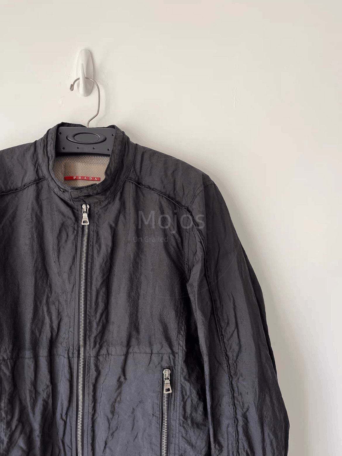 Prada Sz 48 Prada Sports Red Label Nylon Zipper Jacket-2508 Size US M / EU 48-50 / 2 - 3 Thumbnail