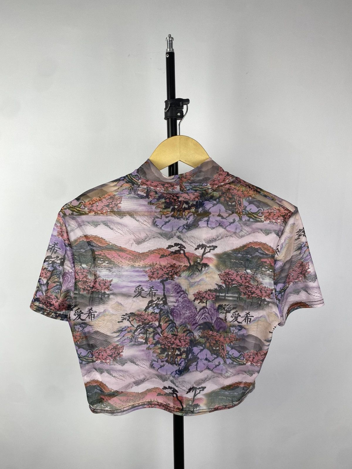 Designer × Japanese Brand × Vintage Save The Queen Jean Paul Gaultier Style Japan Mesh Blouses Size M / US 6-8 / IT 42-44 - 4 Thumbnail