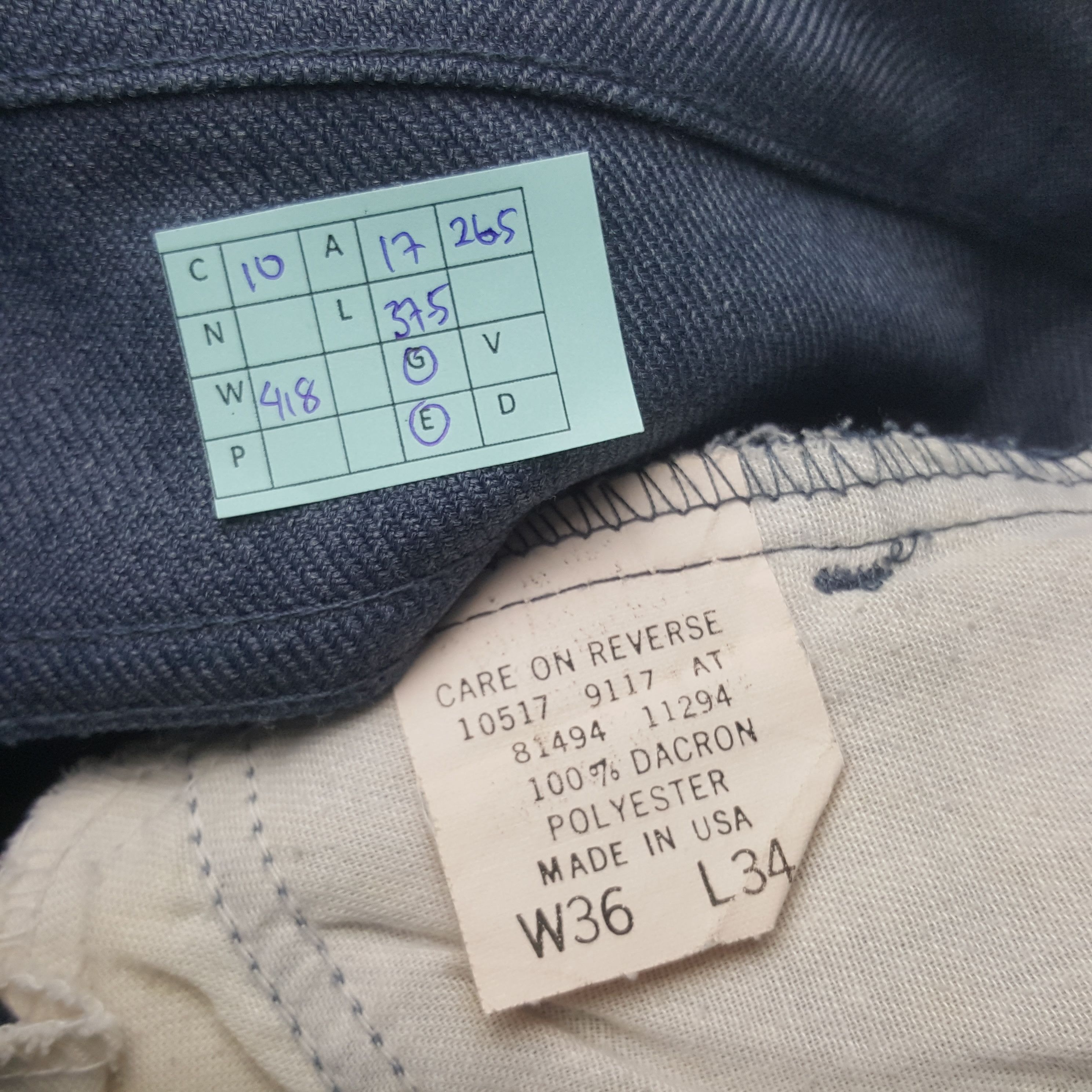 Levi's Vintage Levis Black Tag Made in USA Pants Size US 34 / EU 50 - 13 Thumbnail