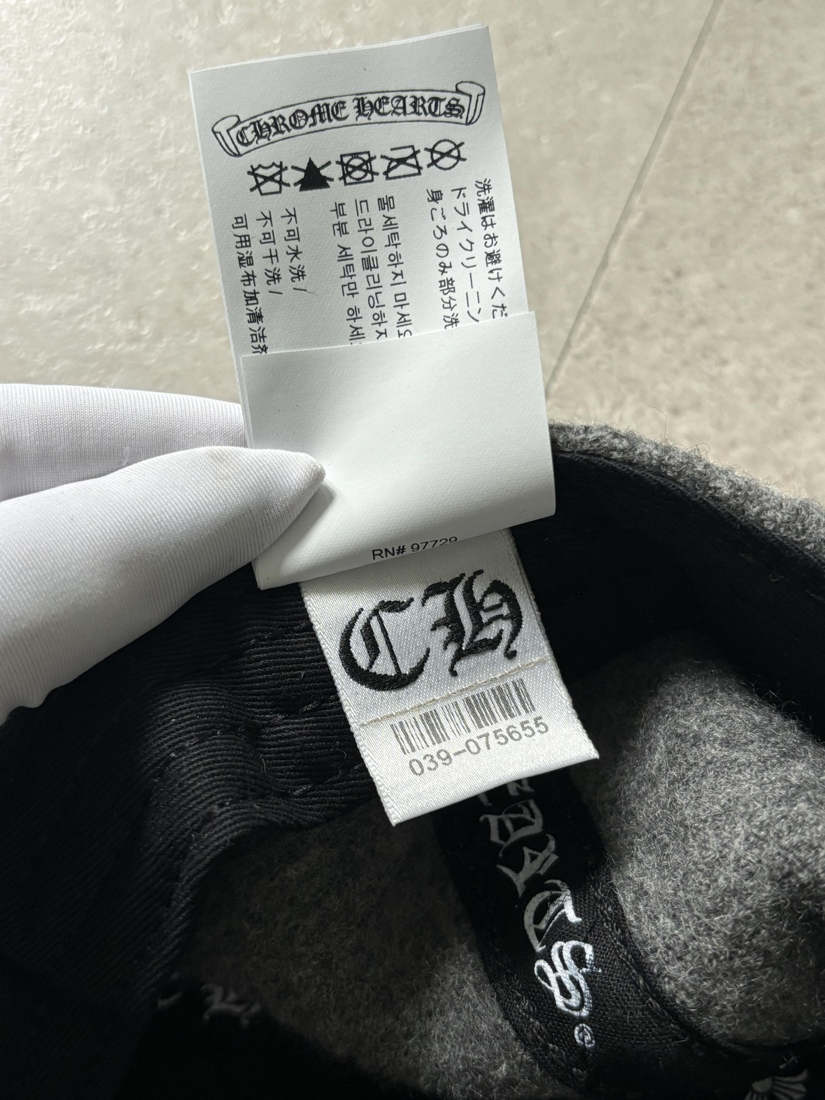 Chrome Hearts CHROME HEARTS CH Wool Hat Size ONE SIZE - 11 Thumbnail