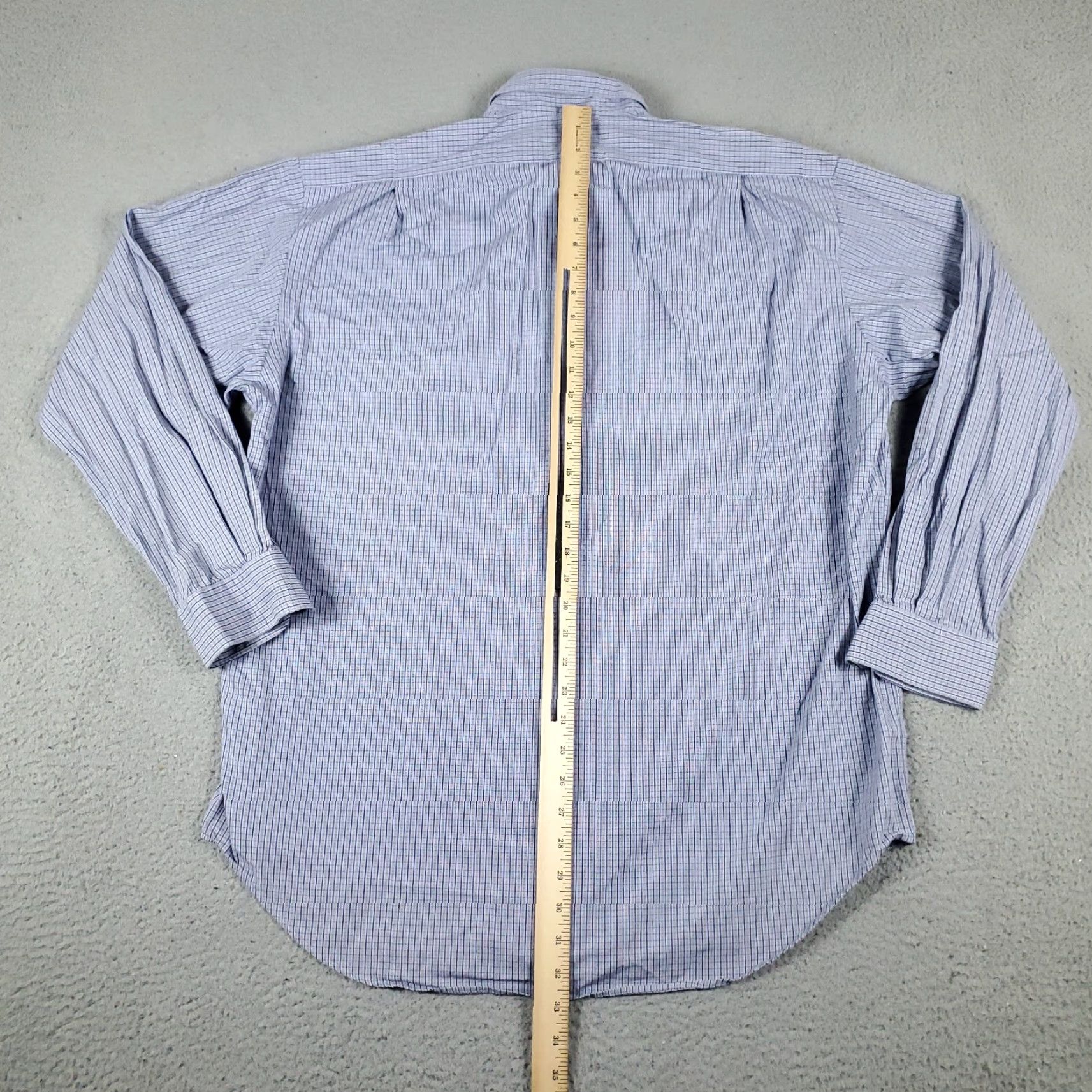 Ralph Lauren Ralph Lauren Shirt Mens Large Blue Plaid Marlowe Button Up Long Sleeve Size US L / EU 52-54 / 3 - 3 Thumbnail