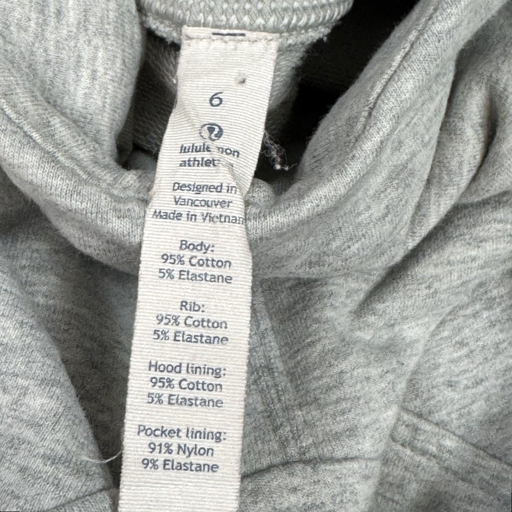 Lululemon Lululemon Hoodie Womens 6 Gray Split Pullover Heathered Running Gym Cross Train Shirt Adult Regular Gray Size M / US 6-8 / IT 42-44 - 7 Thumbnail