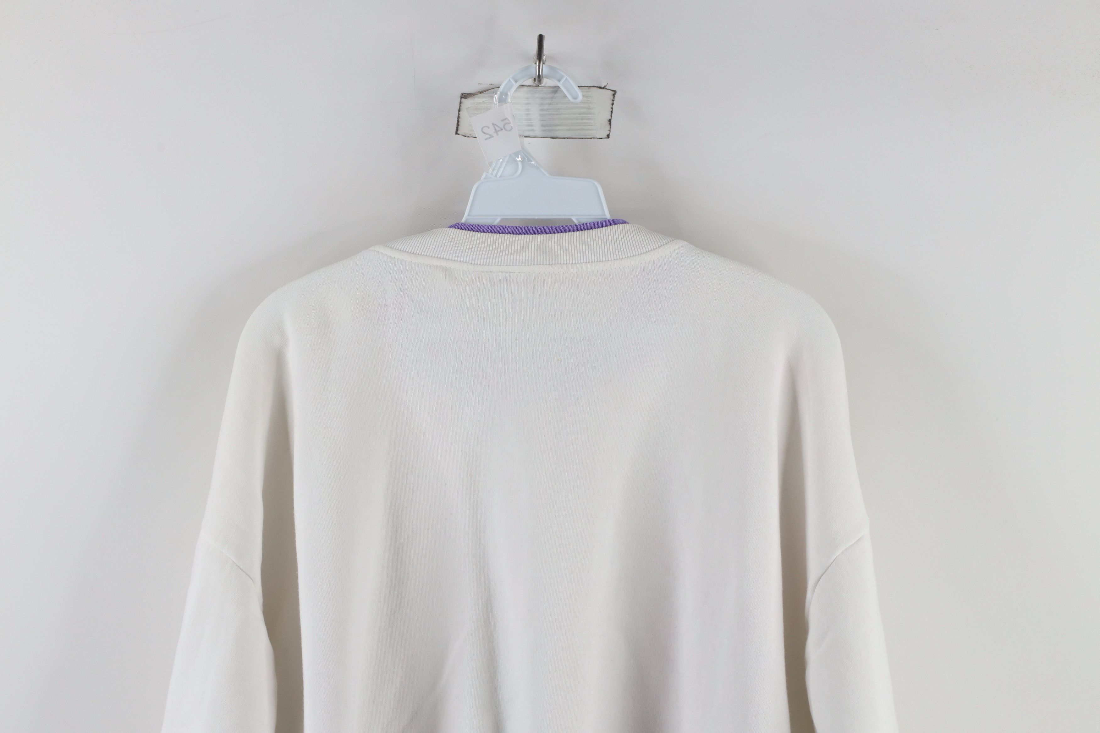 Vintage Vintage 90s Streetwear Deer Flower Cardigan Sweatshirt Size XL / US 12-14 / IT 48-50 - 14 Thumbnail
