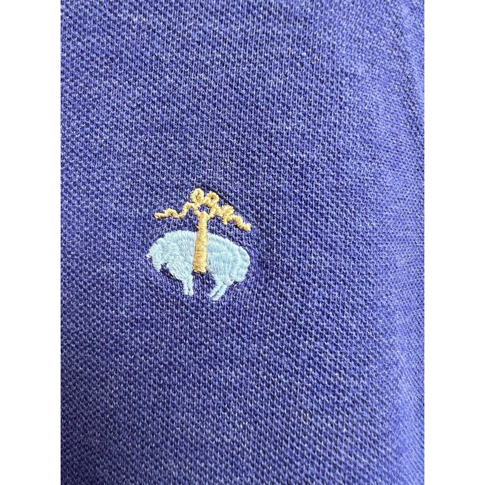 Brooks Brothers Brooks Brothers Heather Purple Men's Polo Shirt Large Size US L / EU 52-54 / 3 - 4 Thumbnail