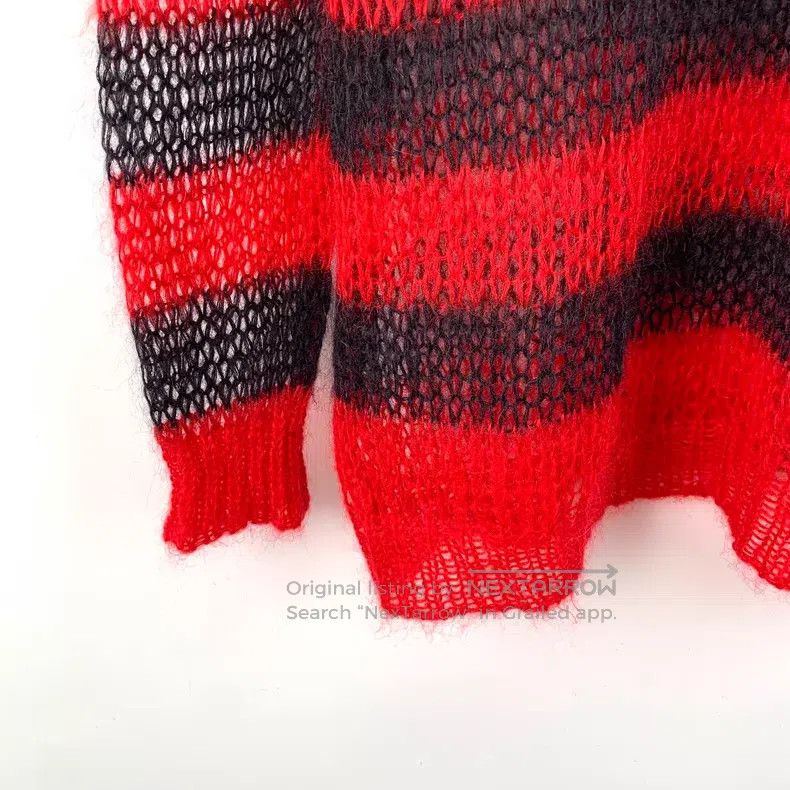 Dior Dior Colour-blocked striped horsehair round-neck long-slee Size XXS / US 00 / IT 34 - 4 Thumbnail