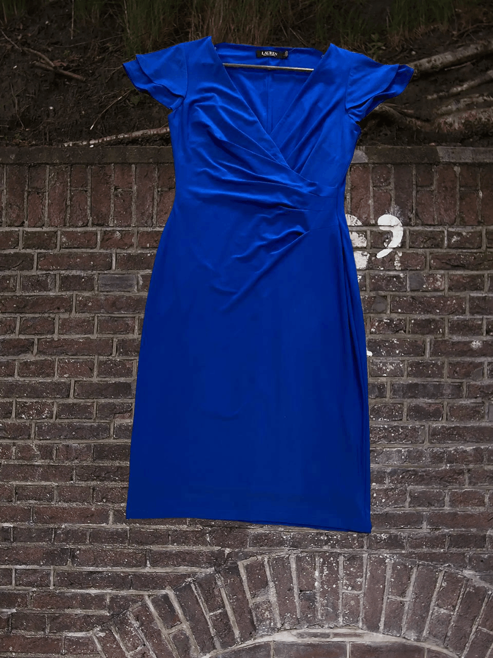 Lauren Ralph Lauren Midi Dresses blue Lauren Ralph Lauren luxury Y2K Size XS / US 0-2 / IT 36-38 - 1 Thumbnail