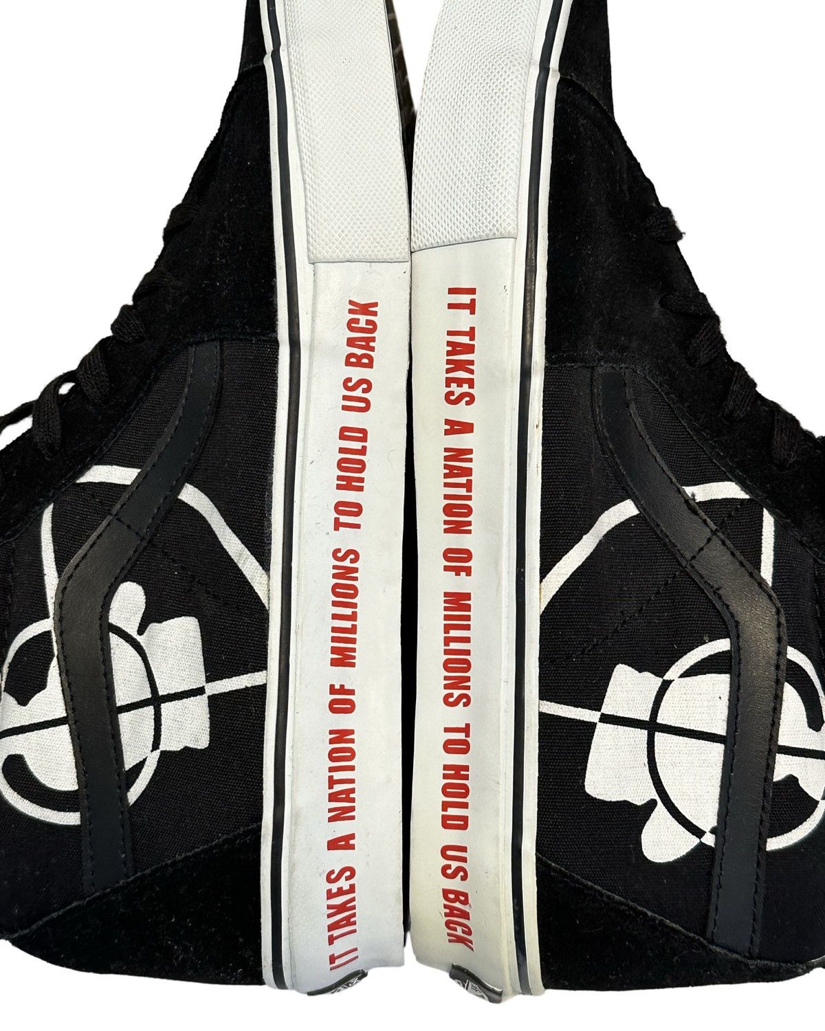 Vans Grail 2006 Supreme Public Enemy Vans Sk8-Hi size 10 Size US 10 / EU 43 - 4 Thumbnail