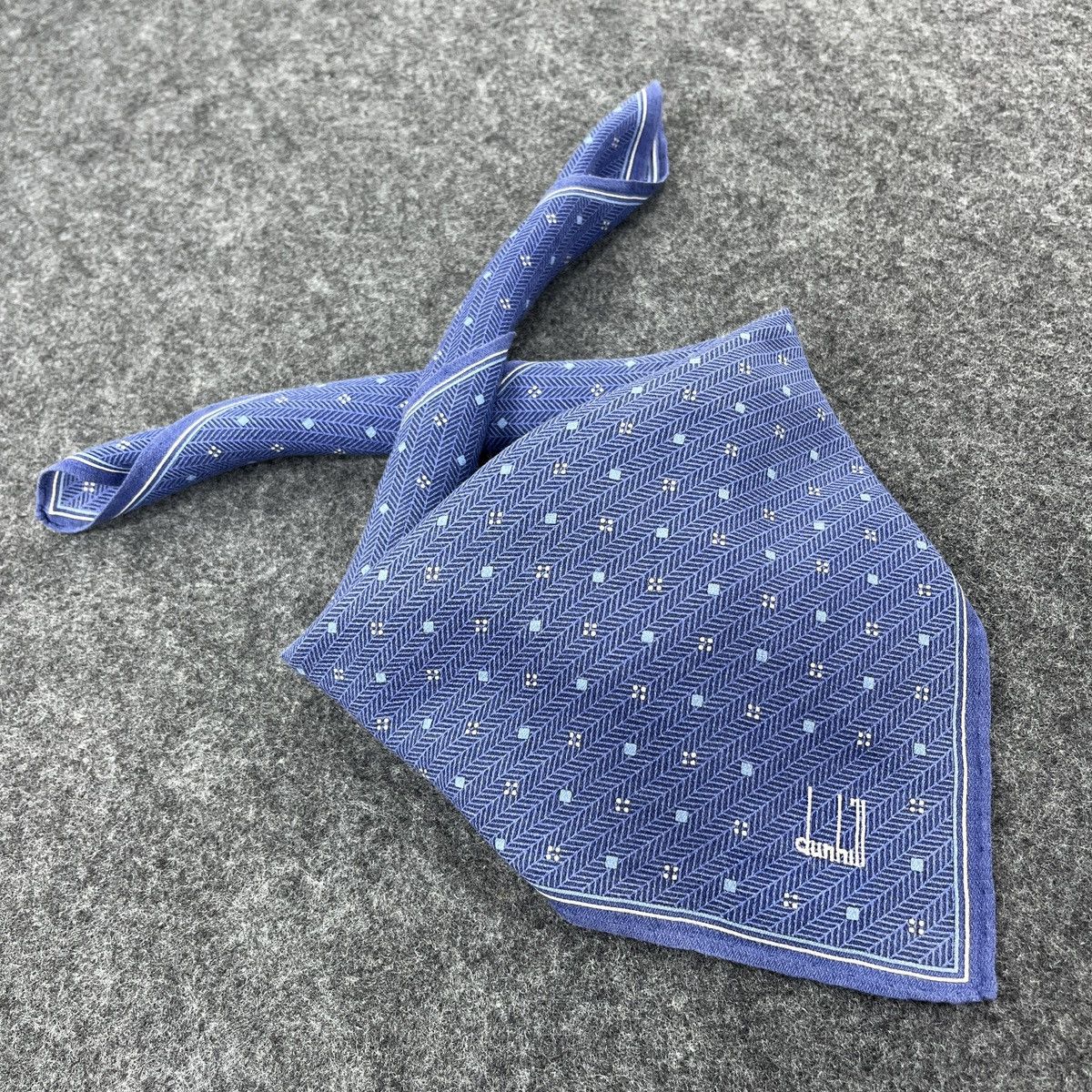 Alfred Dunhill × Vintage Alfred Dunhill Handkerchief / Bandana / Neckerchief B227 Size ONE SIZE - 9 Thumbnail