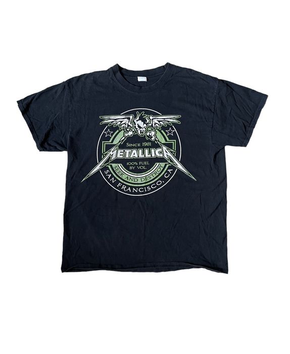 Metallica Seek and Destroy Heavy Metal Oversized Men's Cheapest Tee Bangladesh