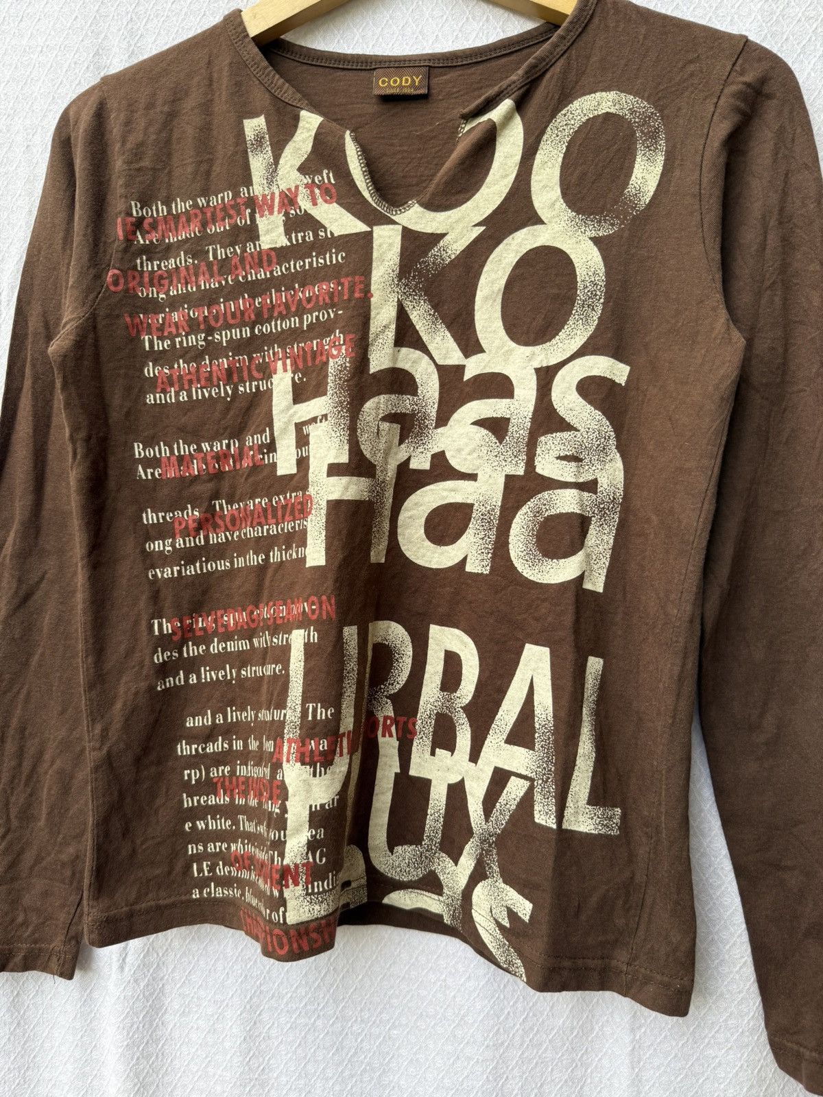 Hysteric Glamour Cody Japanese Style Poem Longsleeve Size US XS / EU 42 / 0 - 3 Thumbnail