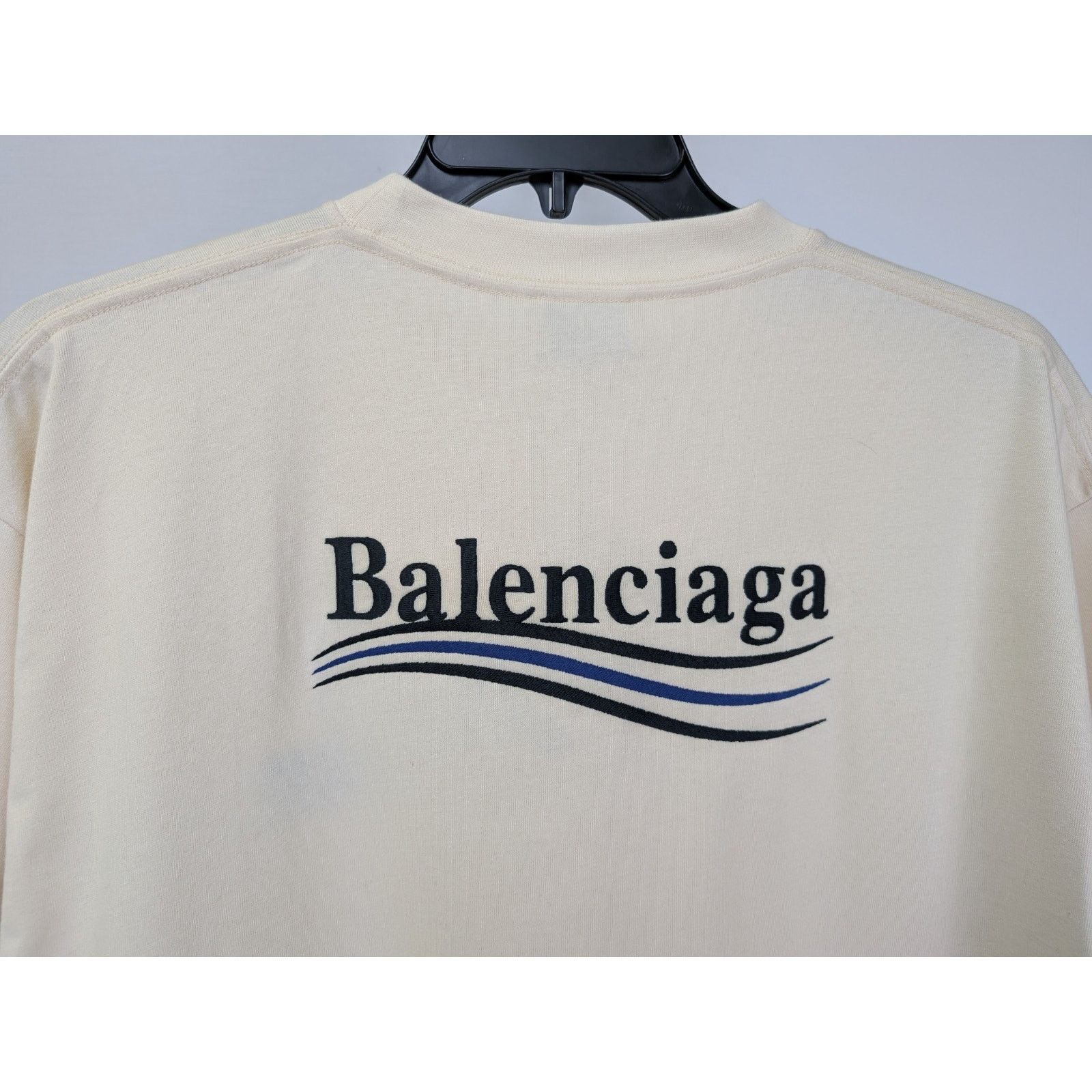 Balenciaga o1rshd1 Embro Pol Campgn Vintage Jersey T-Shirt Mix Metal Size US S / EU 44-46 / 1 - 2 Thumbnail