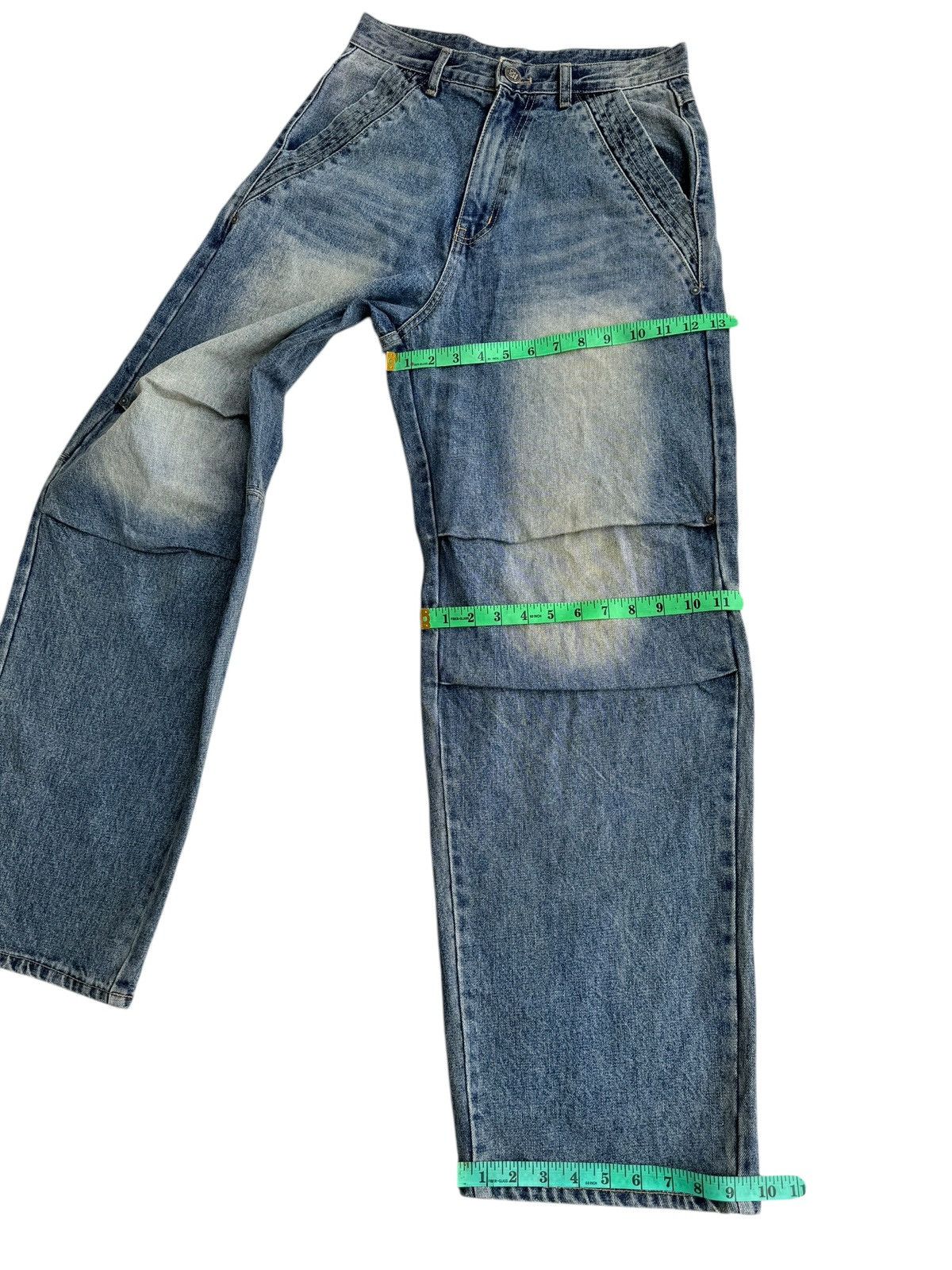 JNCO × Wu-Tang Clan Vintage DNSR Japanese Brand Hip Hop Baggy Jeans Size US 30 / EU 46 - 16 Thumbnail