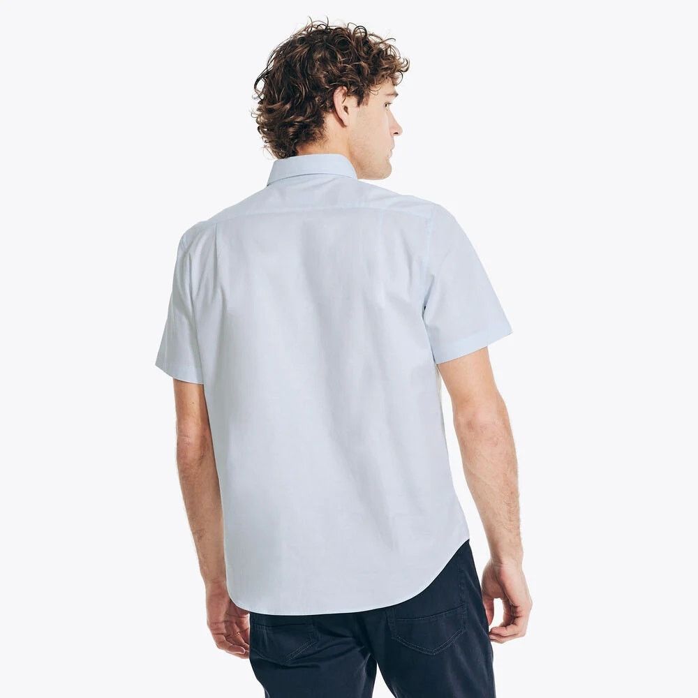 Nautica Nautica Sky Blue Short Sleeve Oxford Shirt - Men's - Medium Size US M / EU 48-50 / 2 - 4 Thumbnail