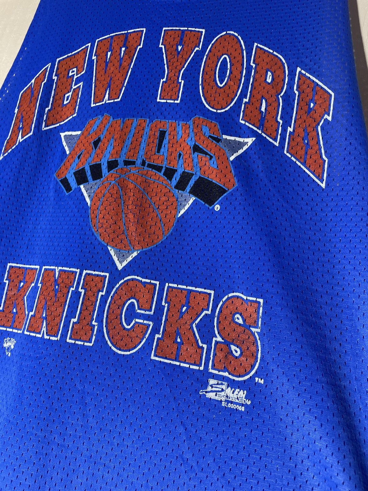 NBA × Vintage New York Knicks Salem NBA vintage jersey 90s Size US L / EU 52-54 / 3 - 6 Thumbnail