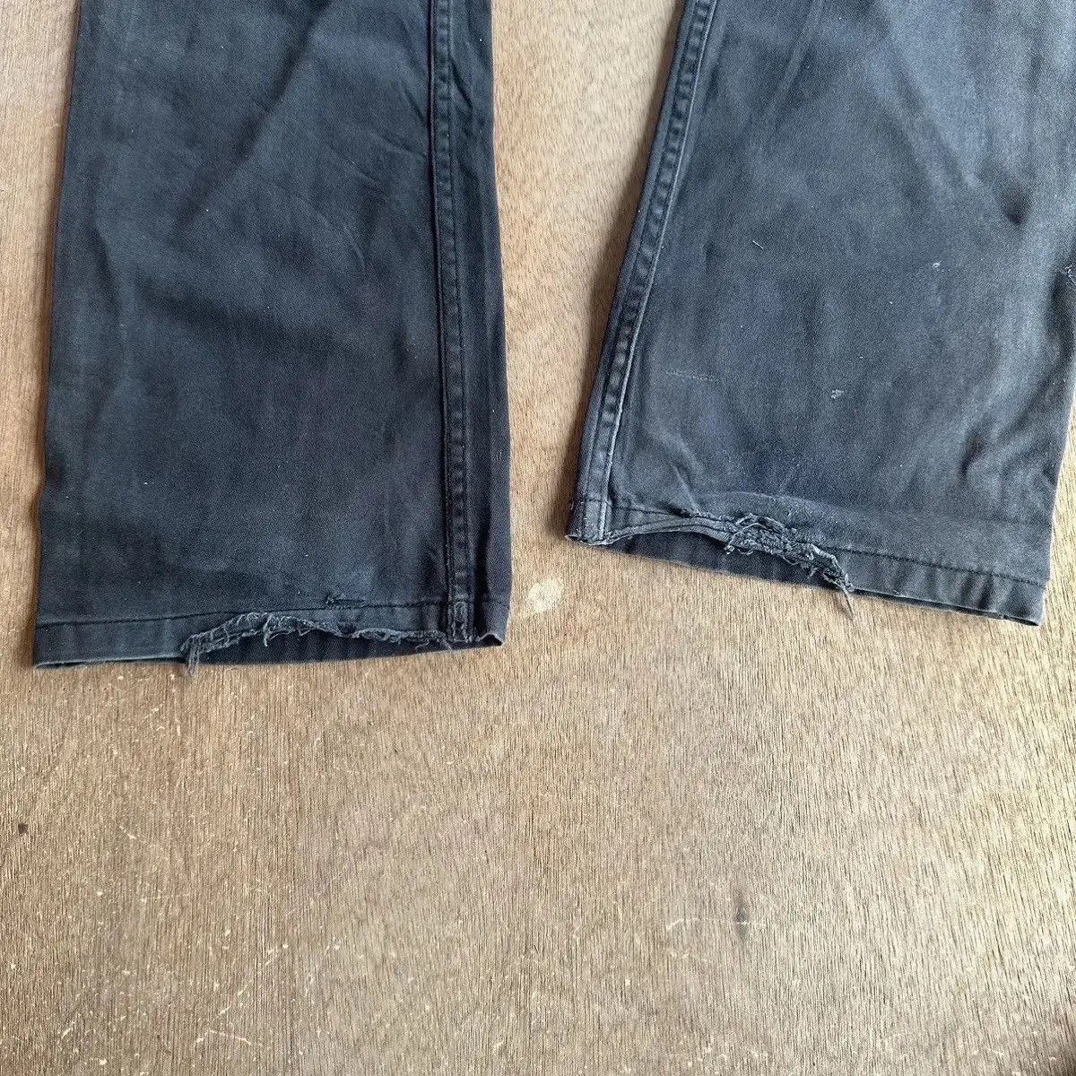 Seditionaries SICKS!! DOMINATE Jeans Double Waist Bondage Curve Leg Faded Size US 32 / EU 48 - 17 Thumbnail
