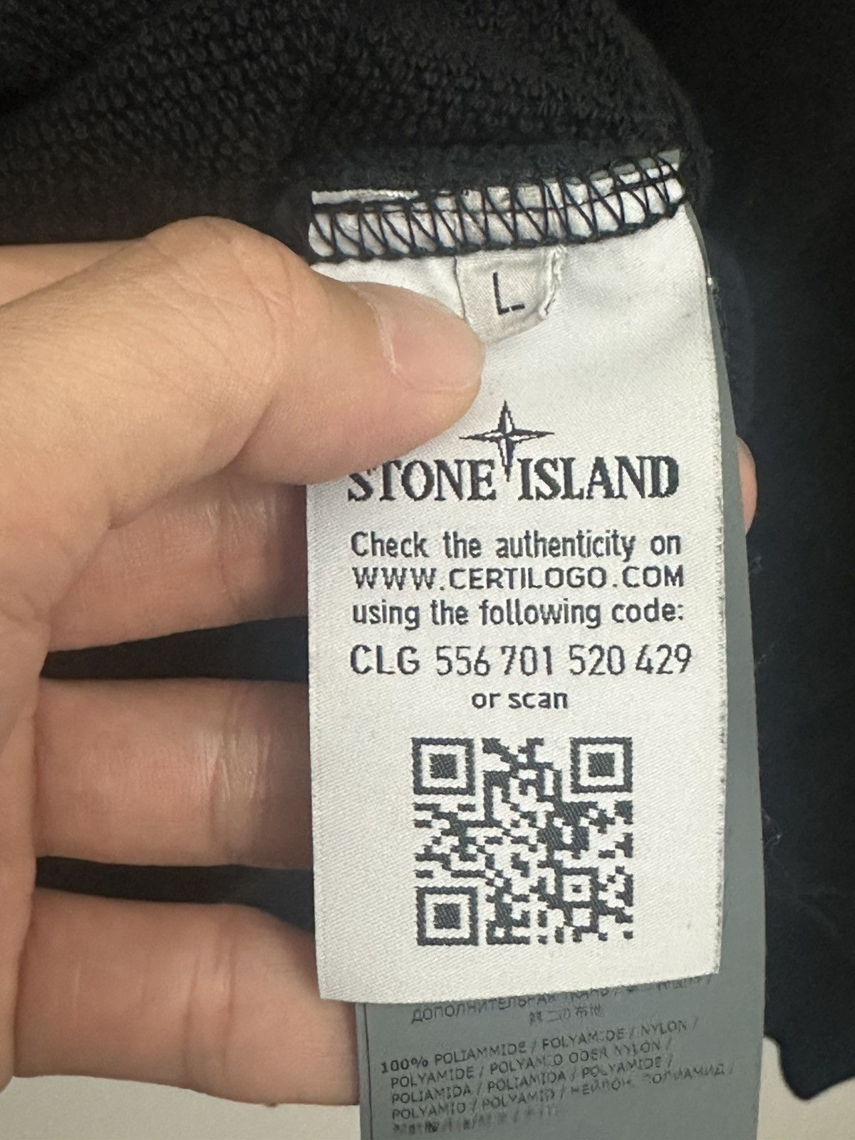 Stone Island Stone Island black sweatshirt sz L Size US L / EU 52-54 / 3 - 5 Thumbnail
