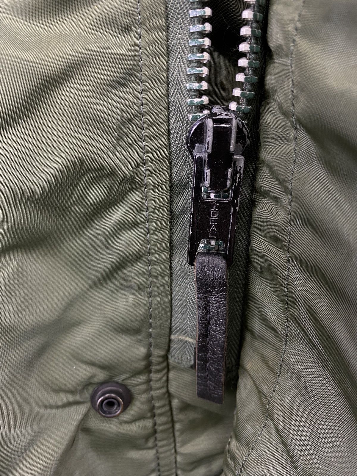 Alpha Industries Vintage 90s Alpha Industries N 3B Made in USA winter jacket Size US M / EU 48-50 / 2 - 11 Thumbnail