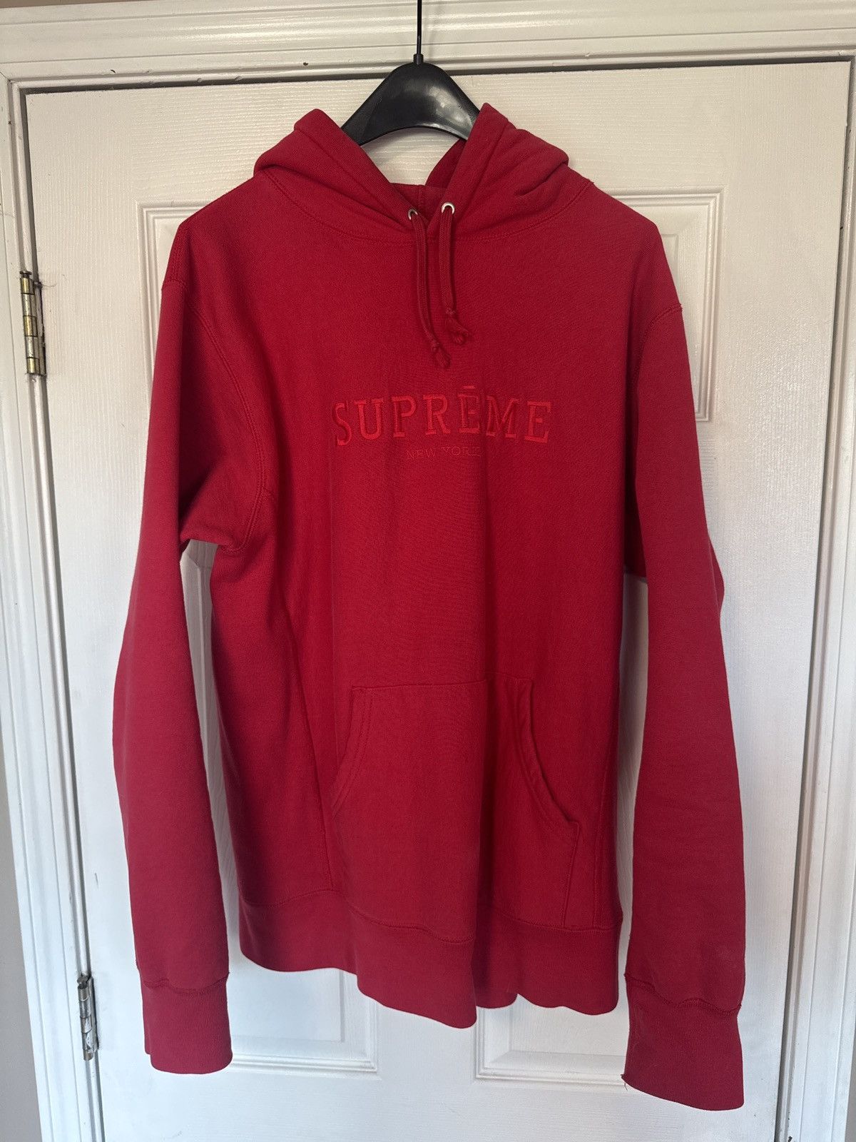 Supreme Supreme New York Hoodie Size US L / EU 52-54 / 3 - 1 Thumbnail