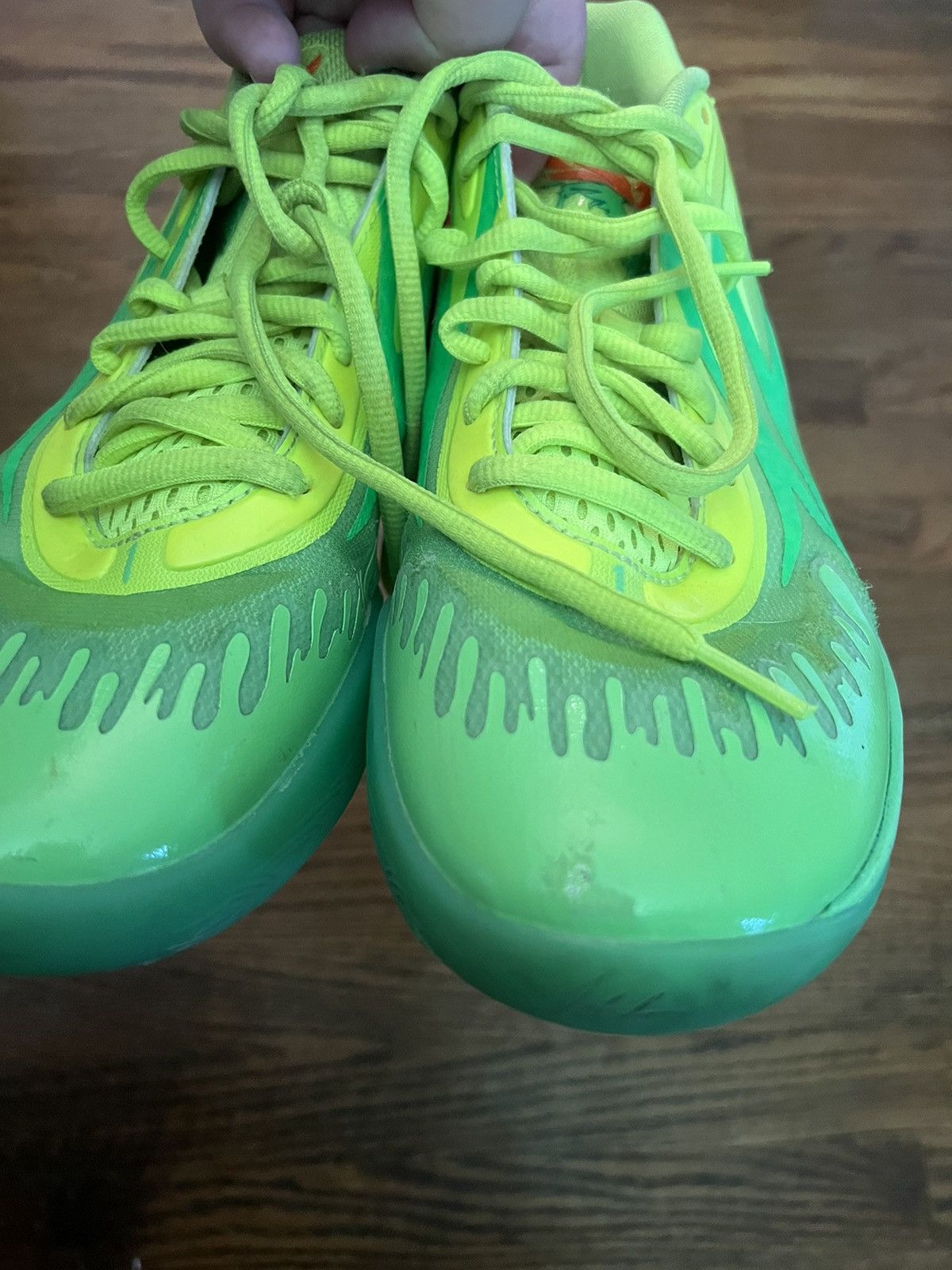 Puma Puma LeMelo Ball MB.02 Nickelodeon Slime Mens Size 10 Green Size US 10 / EU 43 - 7 Thumbnail