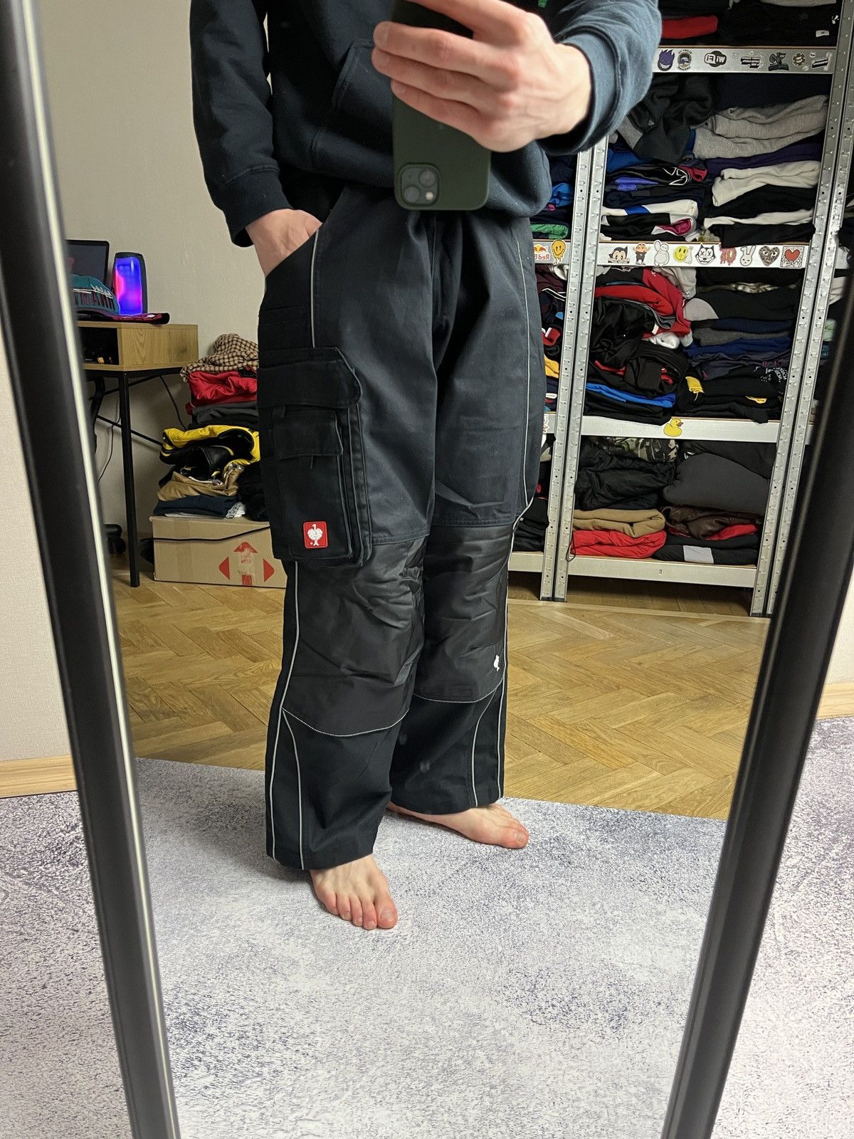 Garment Reproduction of Workers × Stewart & Strauss Engelbert Strauss Workwear Dynatec Cargo Pants Multipocket Size US 36 / EU 52 - 2 Thumbnail