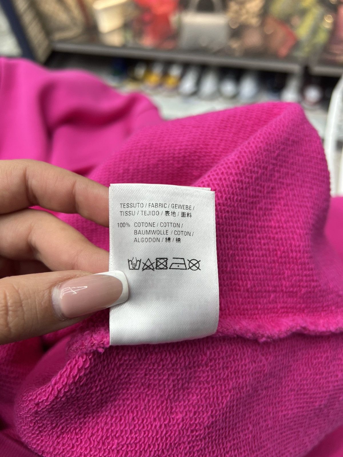 Balenciaga Balenciaga Pink Small Logo Hoodie Size US M / EU 48-50 / 2 - 11 Thumbnail