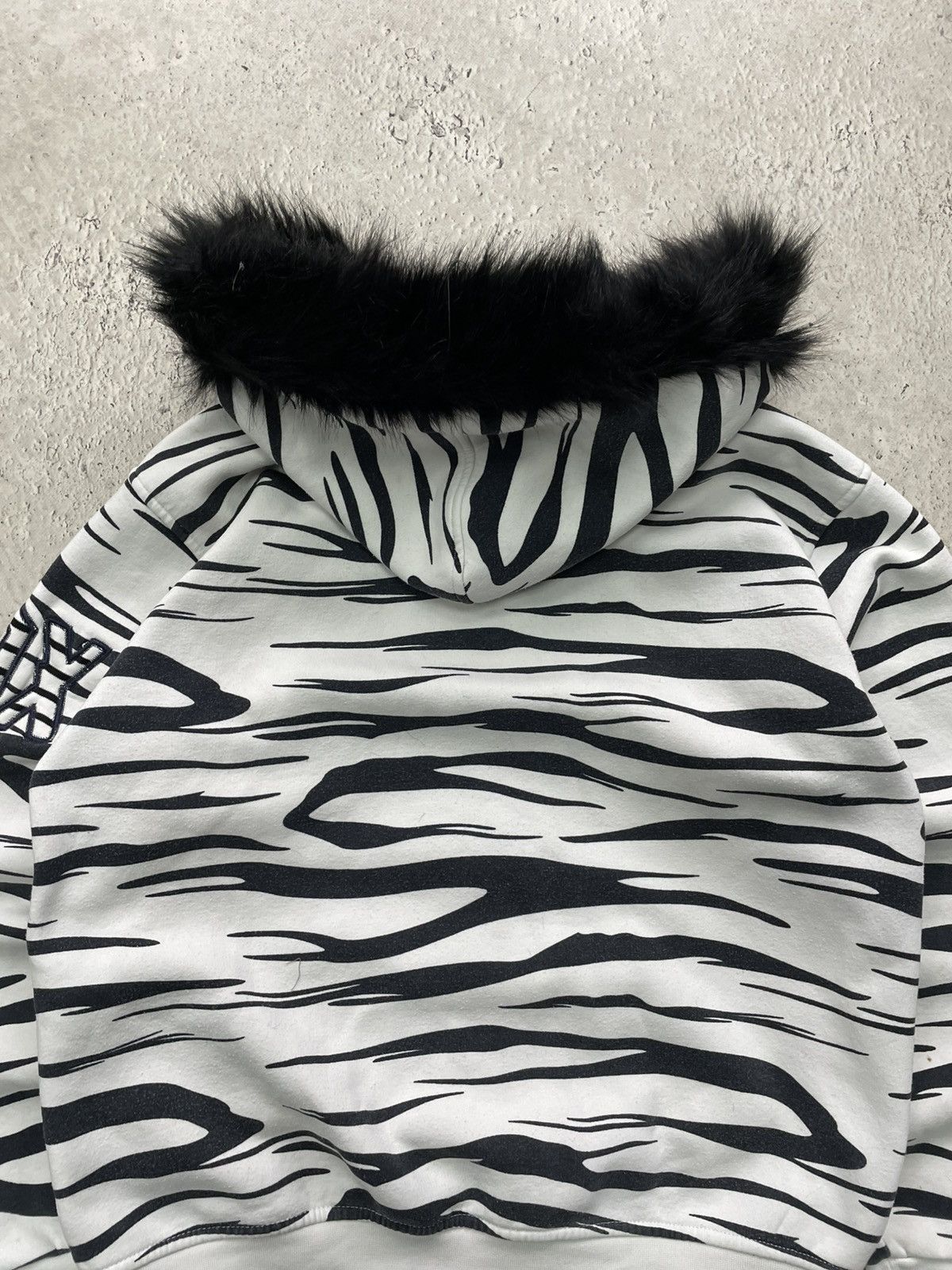 Fox Racing Archive 2000s FOX fur hood 90s opium hoodie if six was nine Size US M / EU 48-50 / 2 - 10 Thumbnail