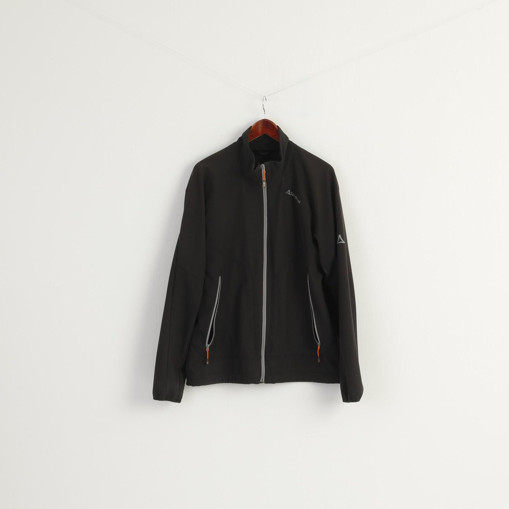 Vintage Schoffel Men L Jacket Black Sportswear Zip Up 3232 Size US L / EU 52-54 / 3 - 1 Thumbnail