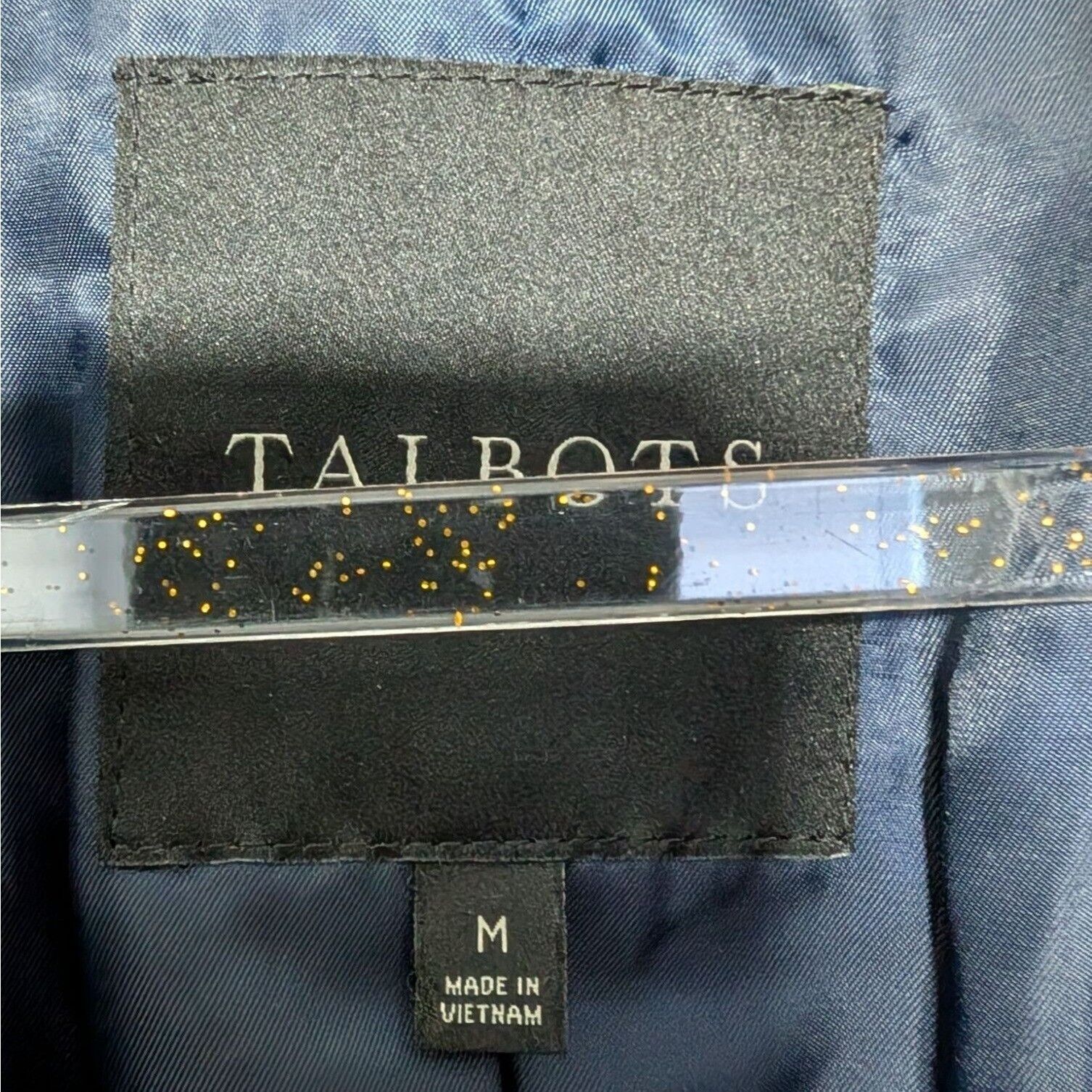 Talbots Talbots Paisley Quilted Jacket Womens Size Medium Blue Size M / US 6-8 / IT 42-44 - 6 Thumbnail