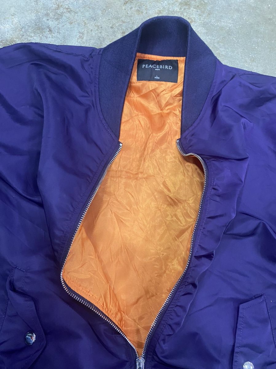 Designer × Japanese Brand Peacebird Bomber Jacket Size US L / EU 52-54 / 3 - 9 Thumbnail