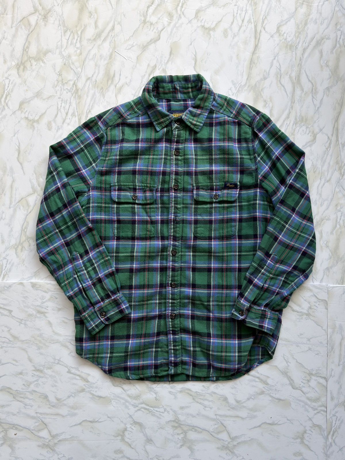 Pyrex Vision Pyrex Polo Rugby Flannel Size US S / EU 44-46 / 1 - 2 Thumbnail