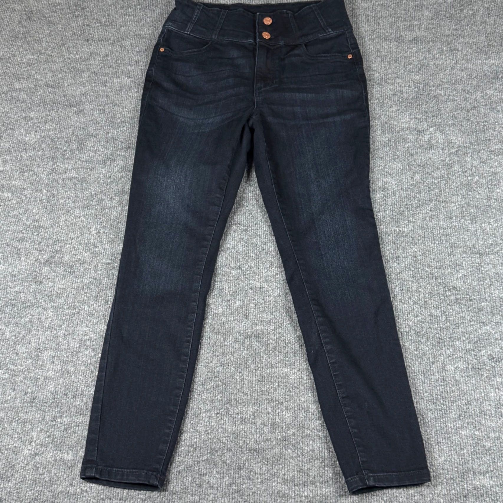 Guess GUESS Jeans Dark Wash High Waist Skinny Jeans Size 27 Womens Denim Slimming Lightweight Stretch Size 27" / US 4 / IT 40 - 2 Thumbnail