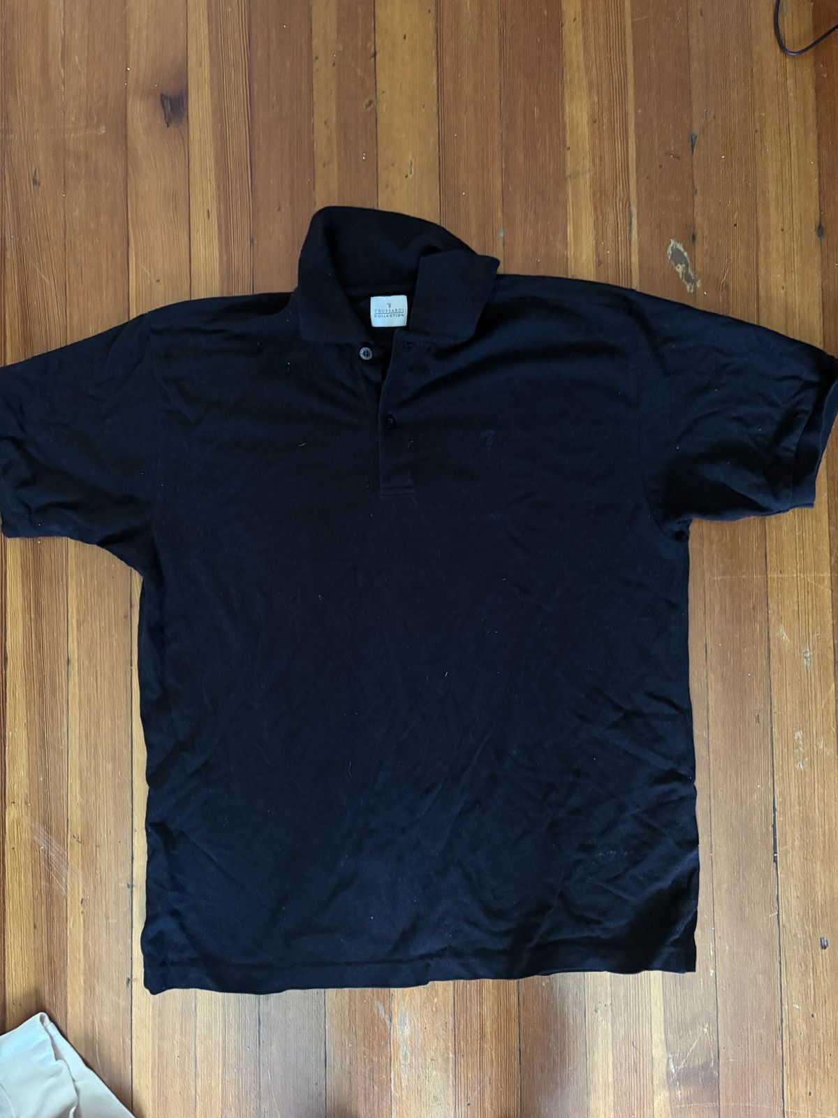 Trussardi Trussardi black polo Size US M / EU 48-50 / 2 - 1 Thumbnail