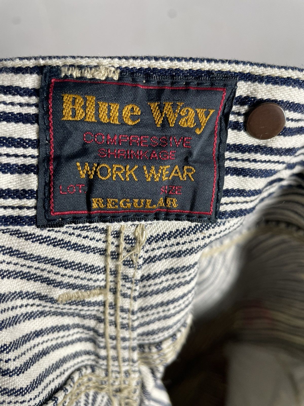 Japanese Brand Blue Way Workwear Short Pants Size US 32 / EU 48 - 6 Thumbnail