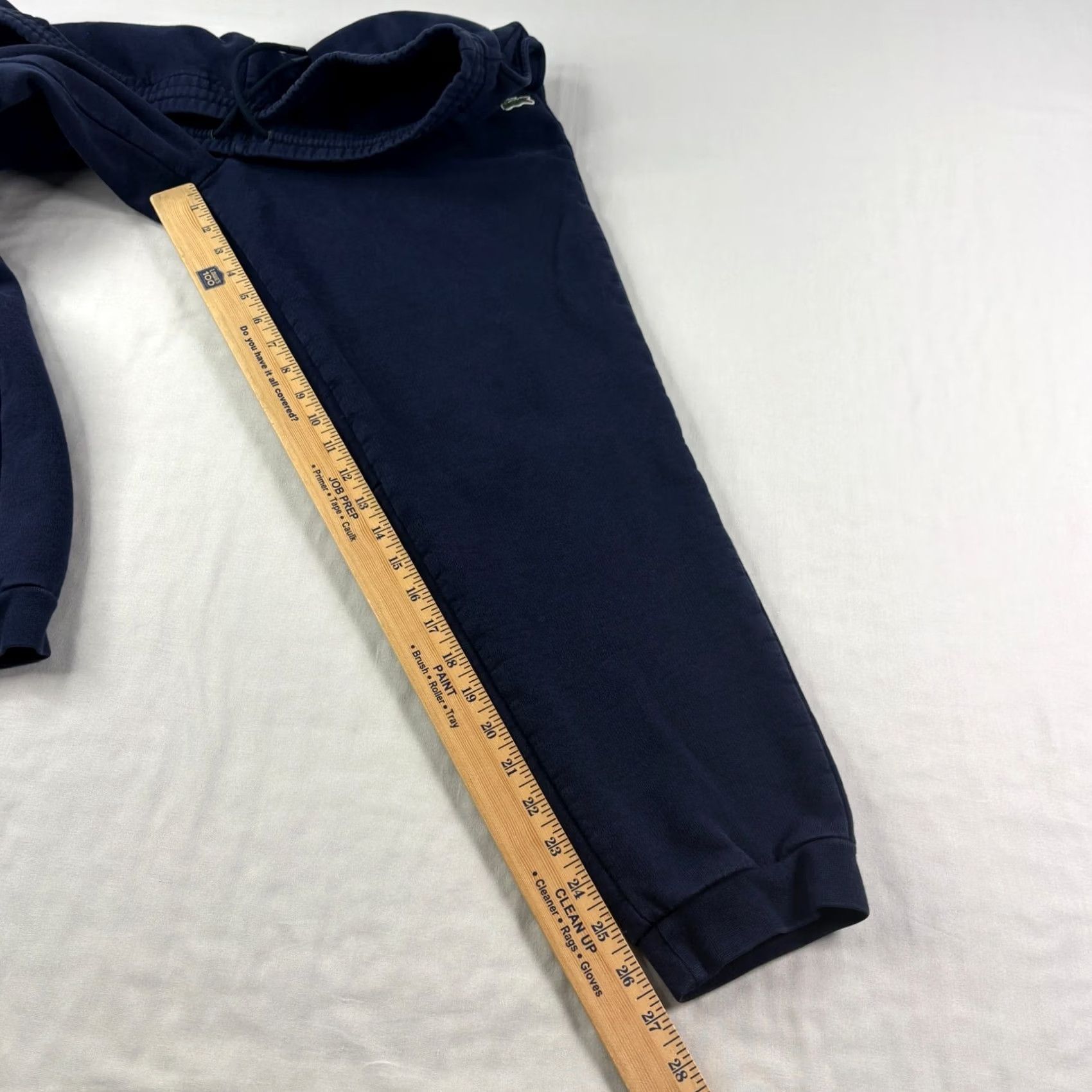 Lacoste Lacoste Pants Mens L Blue Jogger Sweatpants Tapered Lounge Casual Size US 33 - 6 Thumbnail