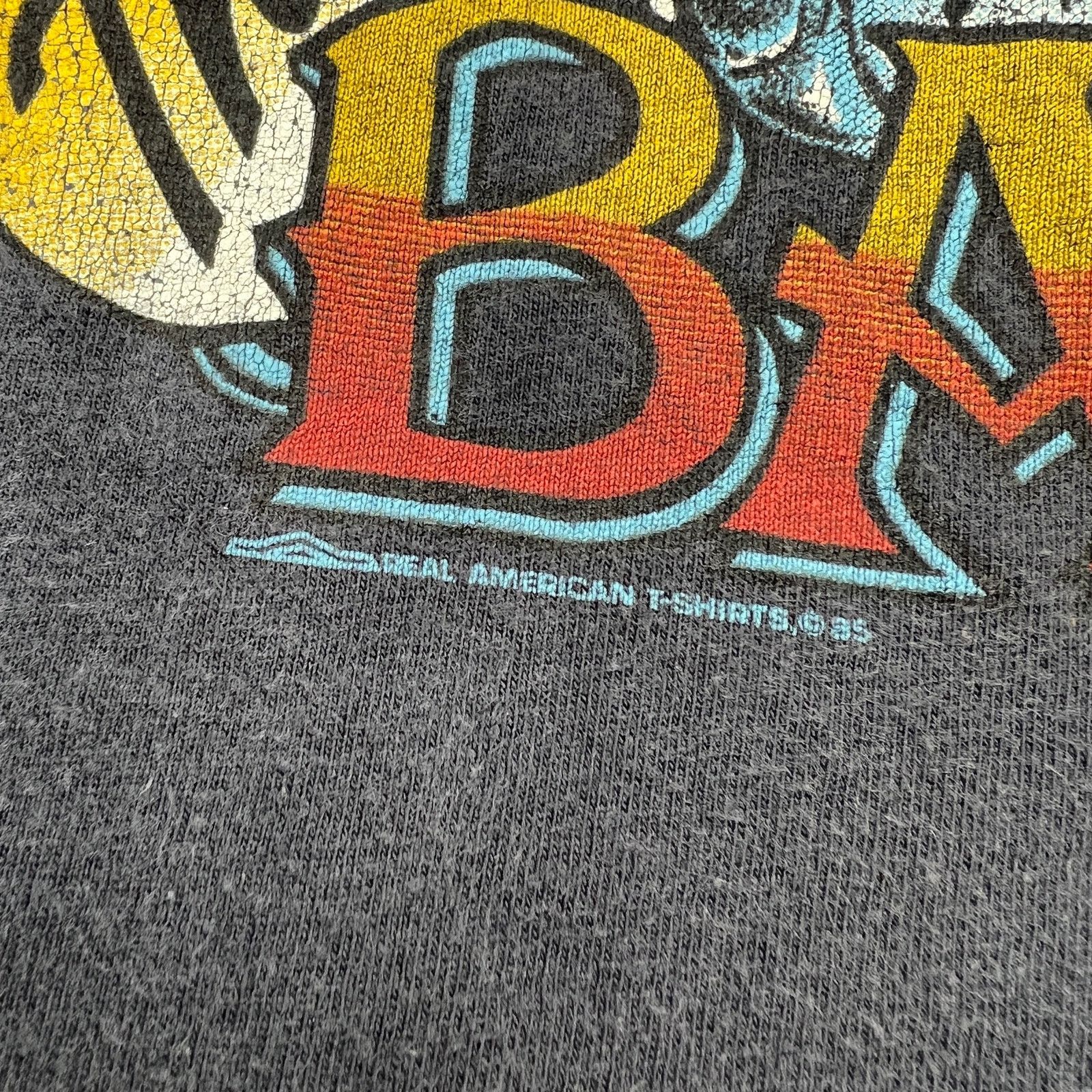 Vintage Vintage 80s The Ski Bar Graphic Tee Shirt Single Stitch Gray Size US M / EU 48-50 / 2 - 4 Thumbnail
