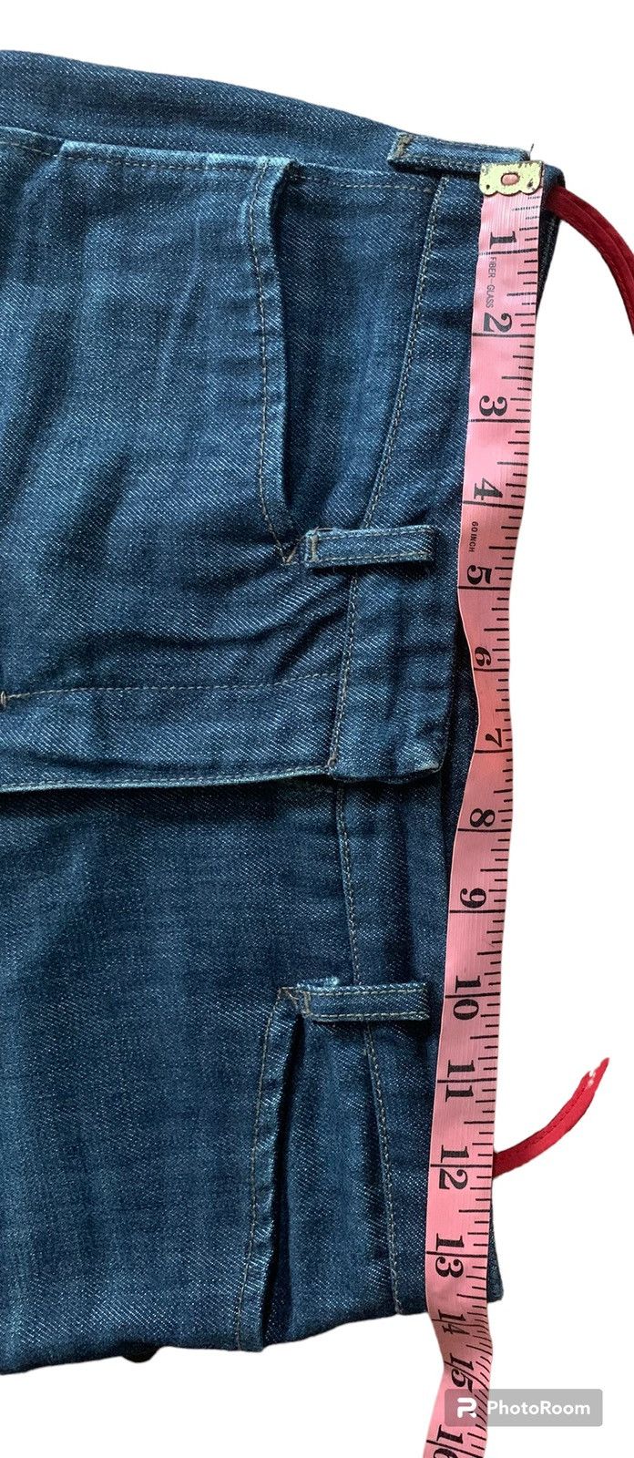 Prada Prada Snap Buttons Blue Jeans (RN 98339-CA 34767) Size 27" / US 4 / IT 40 - 24 Thumbnail