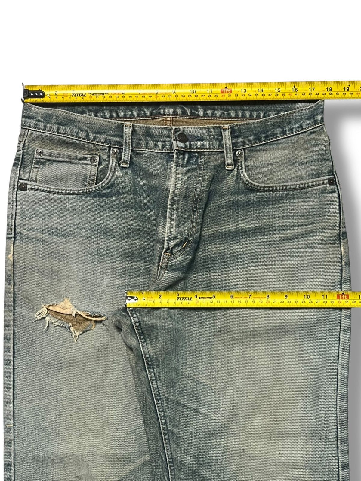 Edwin Vintage Edwin 403 Japan Denim Jeans | Relaxed Straight | W35 Size US 35 - 16 Thumbnail