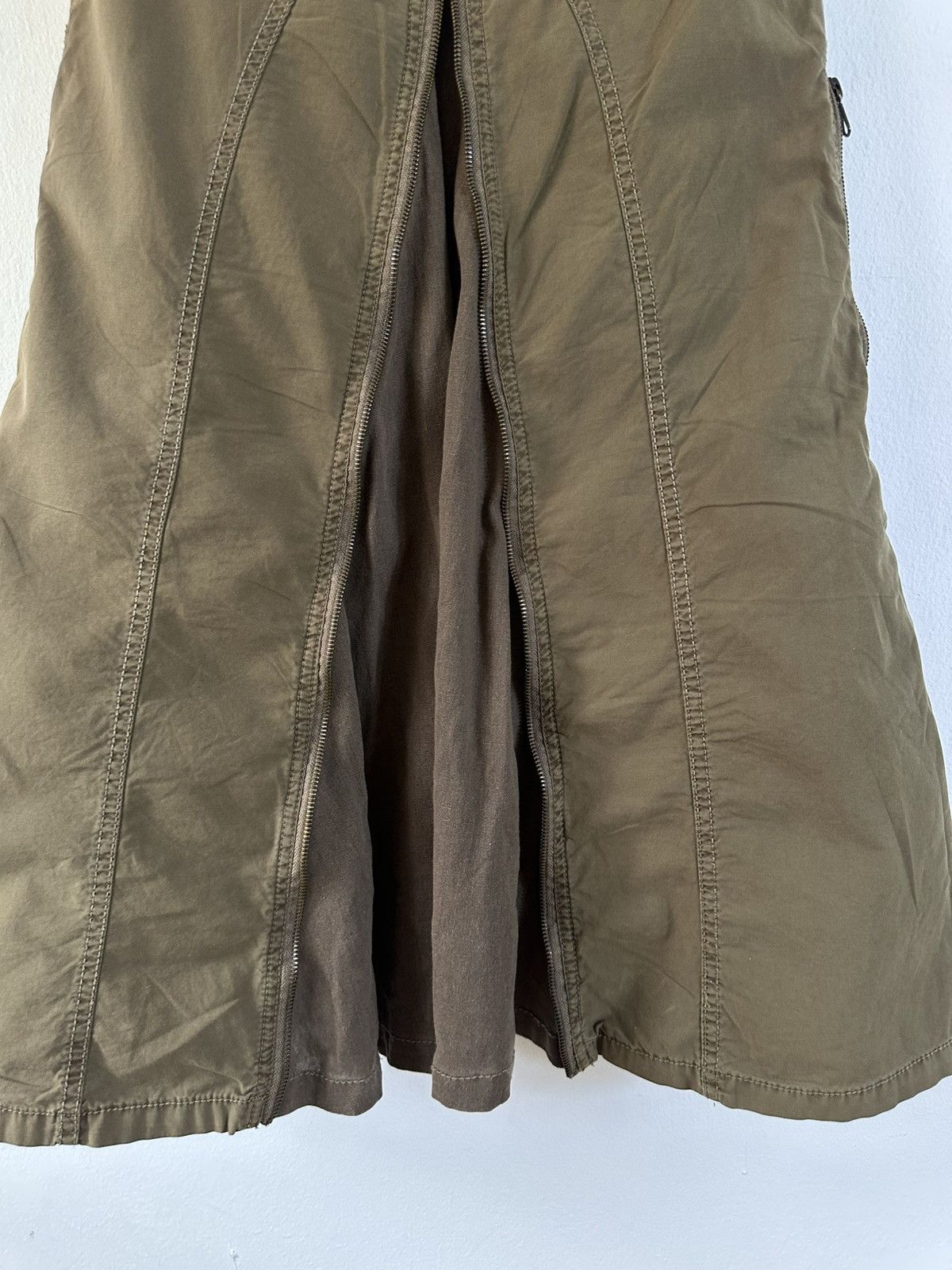 GOA GOA Tactical Zip Punk Skirt Size 30" / US 8 / IT 44 - 8 Thumbnail