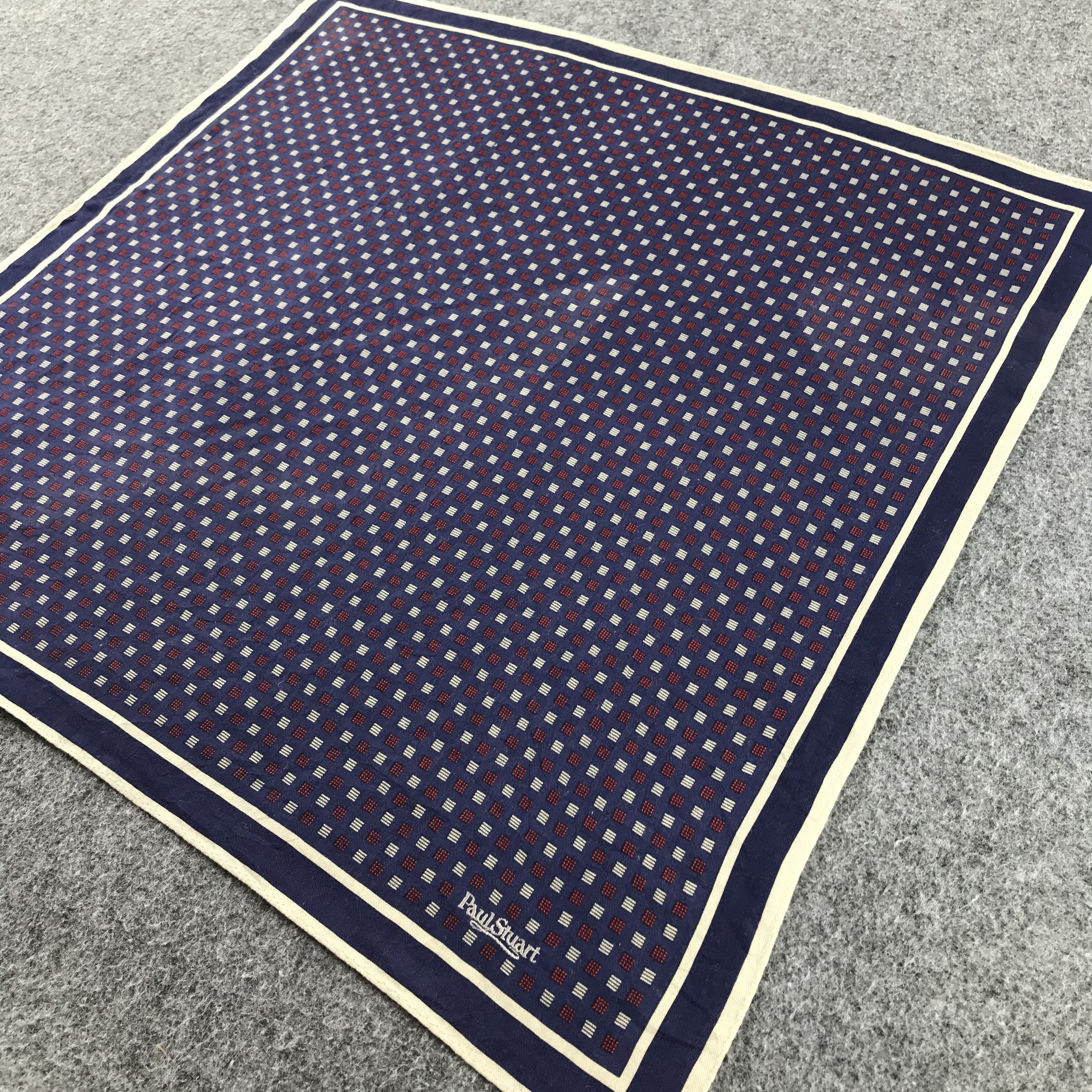 Paul Stuart Paul Stuart Handkerchief Neckerchief Bandana H1278 Size ONE SIZE - 3 Thumbnail