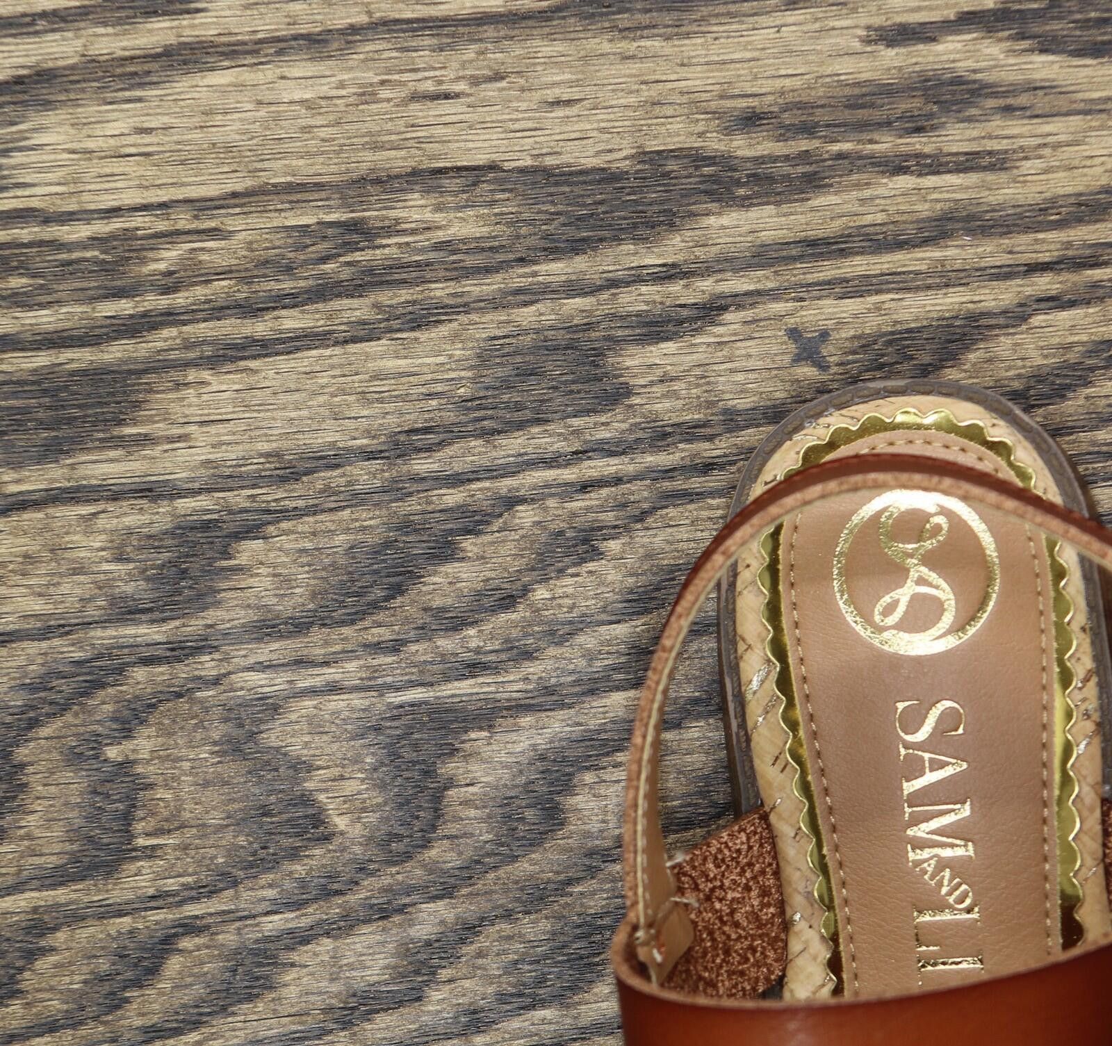 Other Nwt Sam & Libby Flat Sandal J5247s1200 Amber Brown 6.5m Size US 6.5 / IT 36.5 - 7 Thumbnail