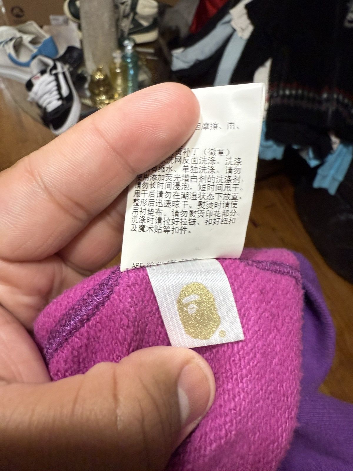 Bape Bape Half Camo Half Purple Size XXL Size US XXL / EU 58 / 5 - 16 Thumbnail
