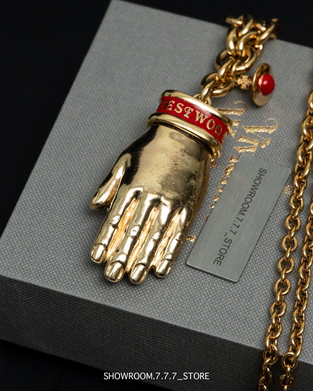 Vivienne Westwood Vivienne Westwood Monkey Pendant Necklace Size ONE SIZE - 5 Thumbnail