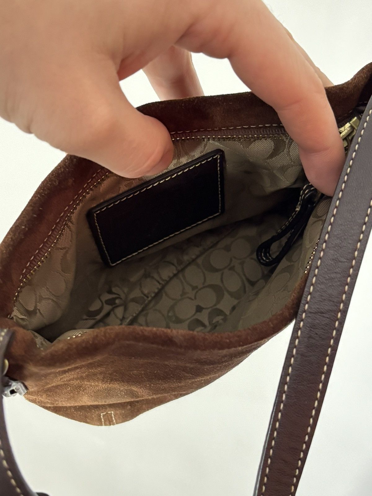 Coach Coach Suede Mini bag Size ONE SIZE - 7 Thumbnail