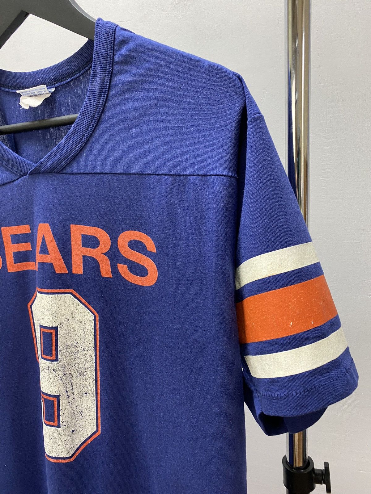 MacGregor × NFL × Vintage Jim Mcmahon Chicago Bears Jersey Navy Vintage Salem 80s Size US L / EU 52-54 / 3 - 7 Thumbnail