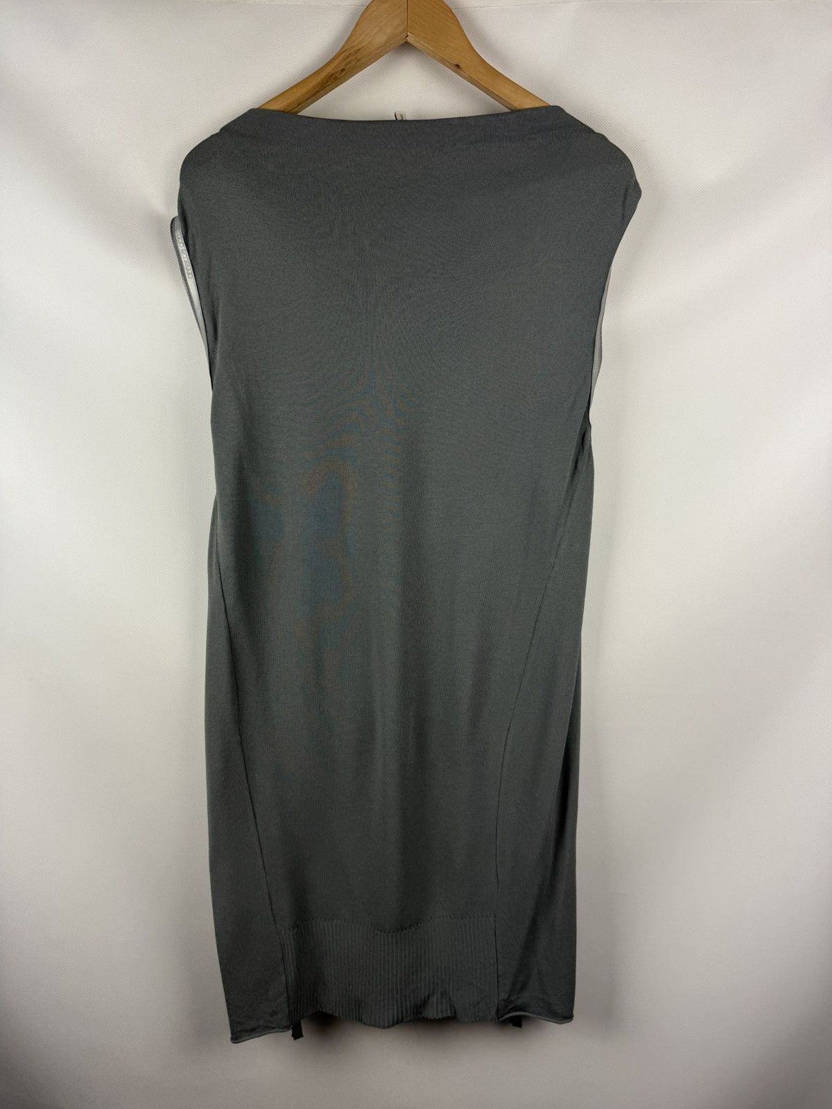 Annette Gortz Annette Gortz Avant-Garde Sleeveless Viscose Full Zip Dress Size S / US 4 / IT 40 - 15 Thumbnail