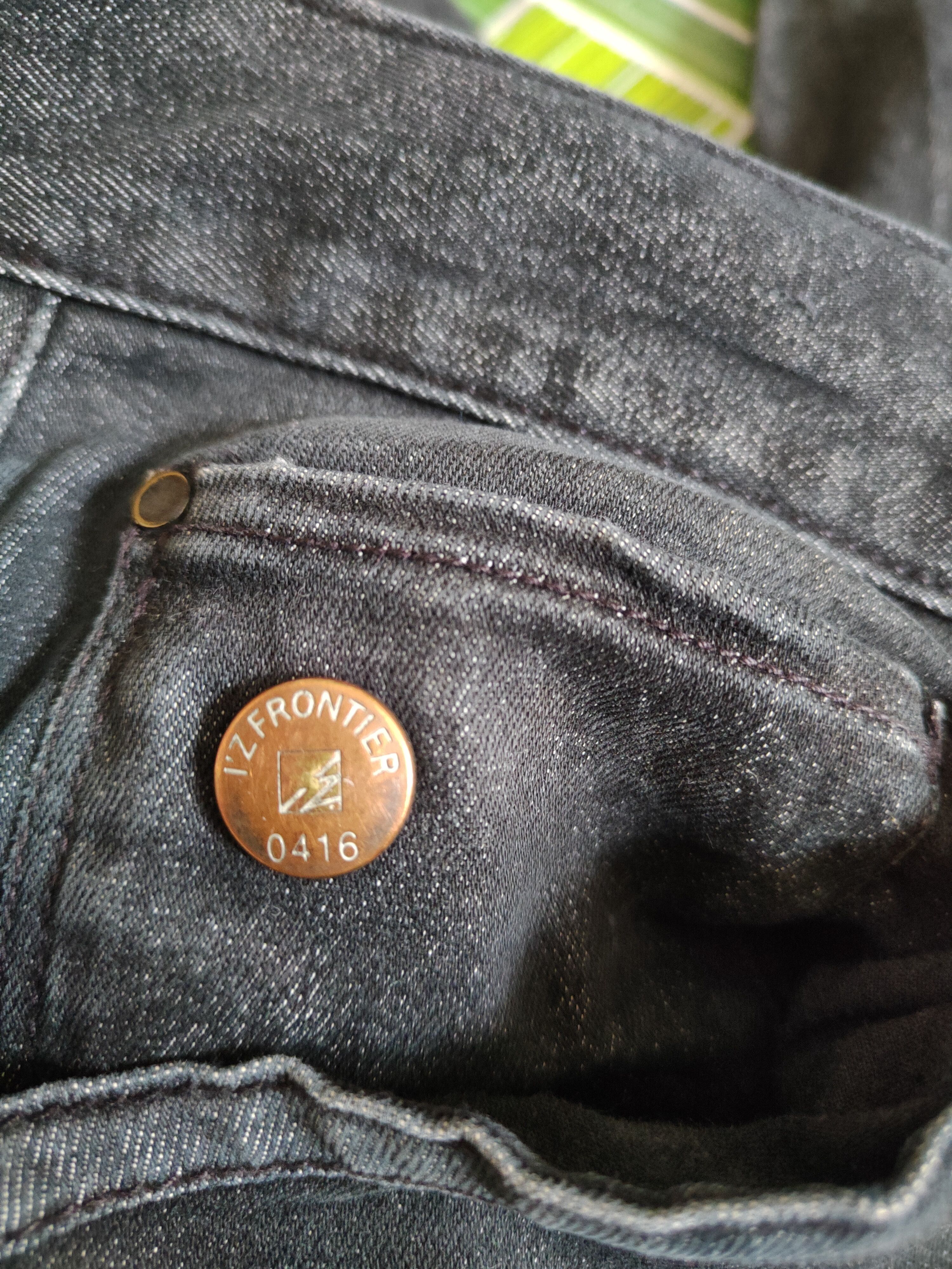 Japanese Brand I'z Frontier Black Distressed Cargo Pants N#S18 Size US 30 / EU 46 - 17 Thumbnail
