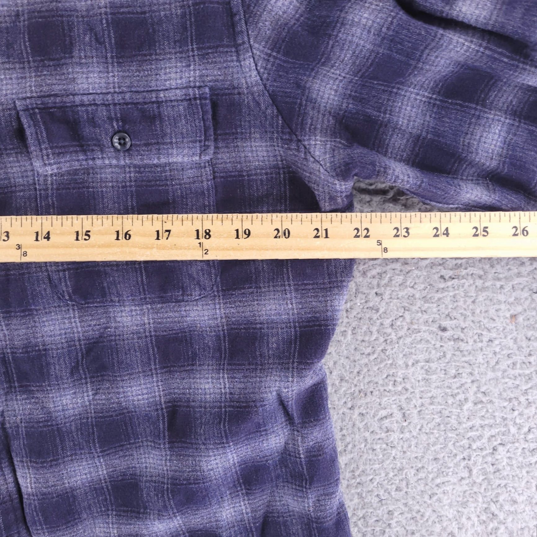 Taylor Stitch Taylor Stitch Shirt Mens M Flannel Long Sleeve Blue Plaid Button-Up Size US M / EU 48-50 / 2 - 4 Thumbnail