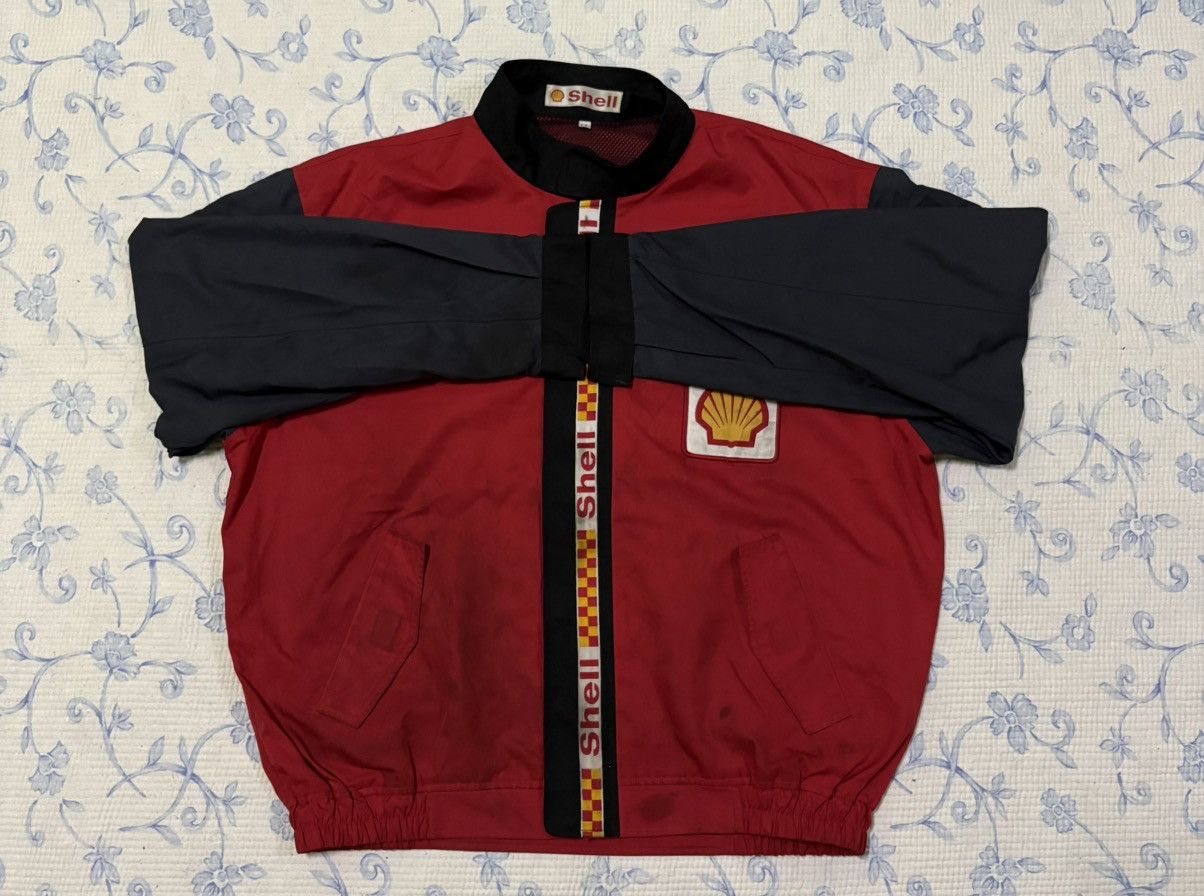 Vintage Shell Jacket Racing Ferrari Racing Design Size US L / EU 52-54 / 3 - 6 Thumbnail